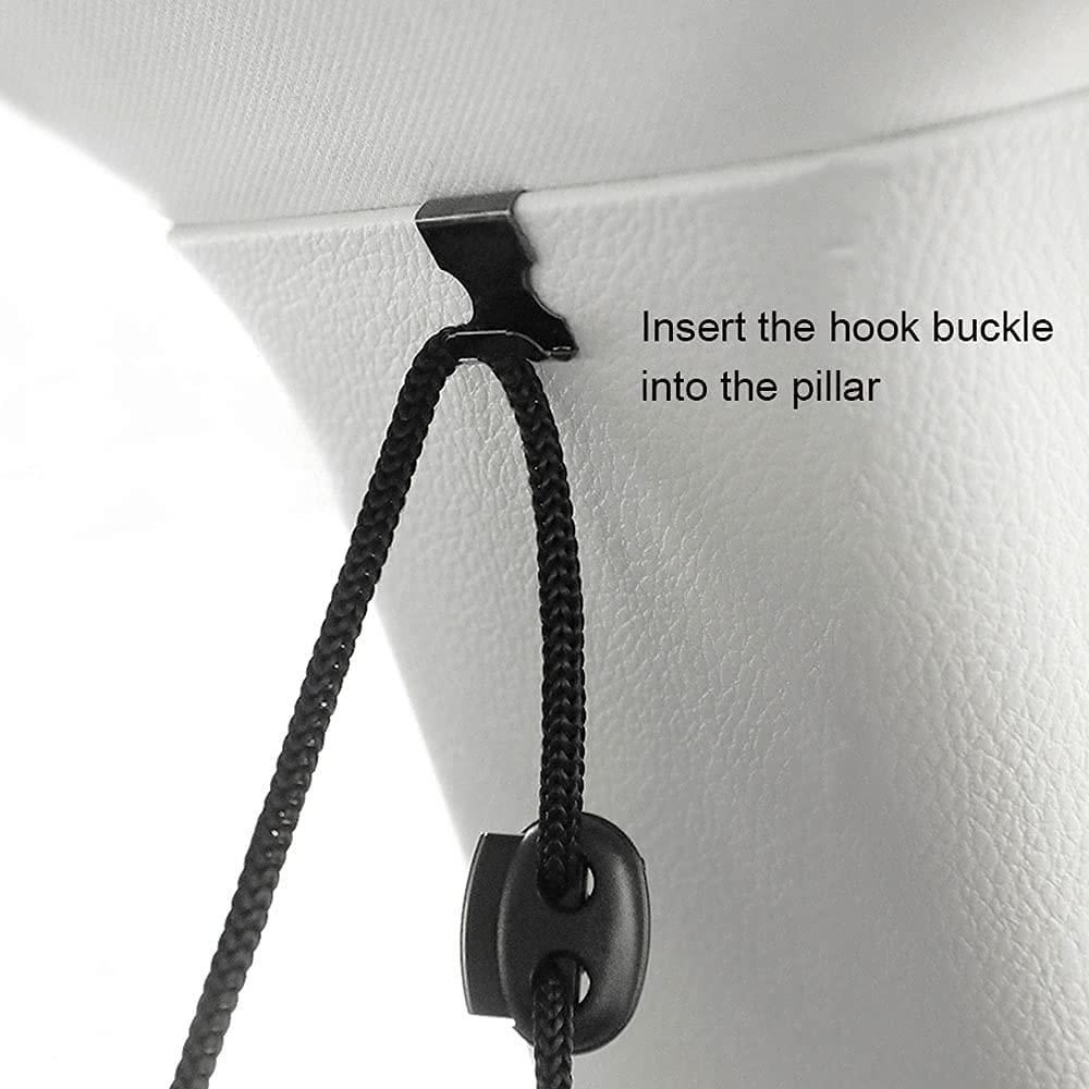 Ovege Car Divider Curtains Sun Shade (99% Opaque Upgrade Version)-Privacy Travel Nap Night Car Camping Detachable Simple Curtain