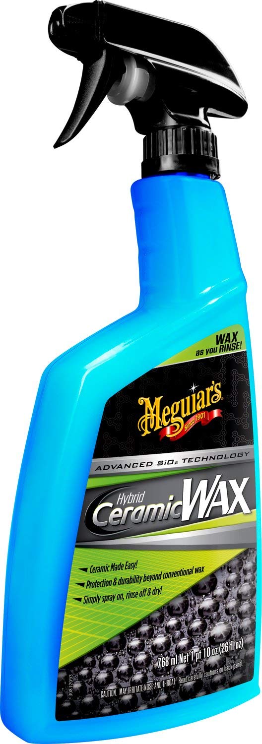 Meguiar'S G190526Eu Hybrid Ceramic Spray Wax 768Ml Advanced Sio2 Technology