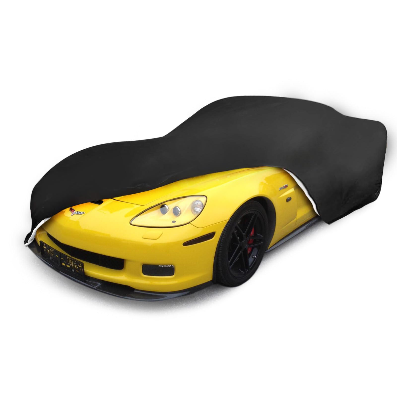 Proadsy 2025 Upgrade Car Cover Custom Fit For Corvette C6 2005-2013 Windproof All Weather Waterproof Sun Rain Uv Dust Snow Prote