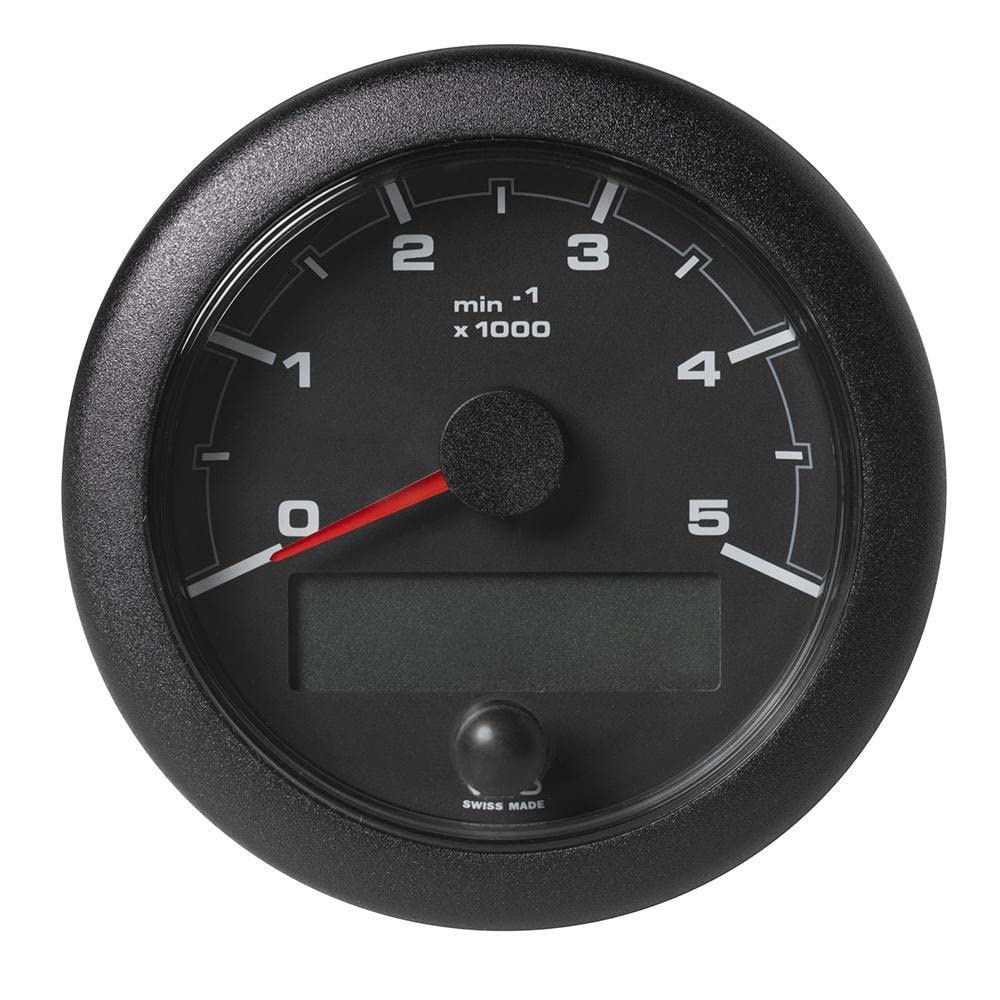 Vdo Marine 3-3/8'' (85Mm) Oceanlink Tachometer - 5000 Rpm - Bl. [A2C1065720001]