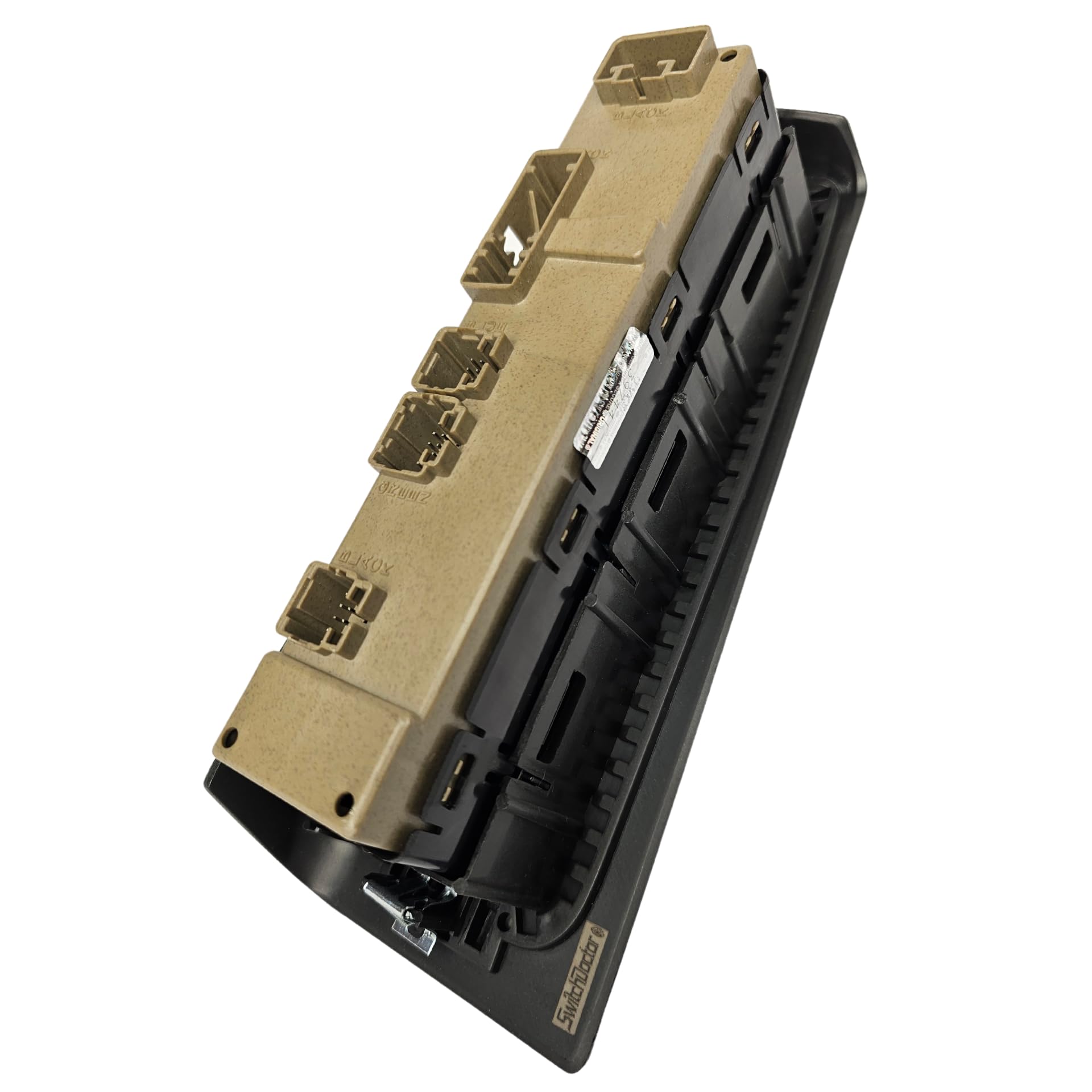 SWITCHDOCTOR Window Master Switch & Dark Gray Bezel for 2003-2006 GMC Sierra, Chevrolet Silverado, Suburban, Tahoe, Yukon, Avala