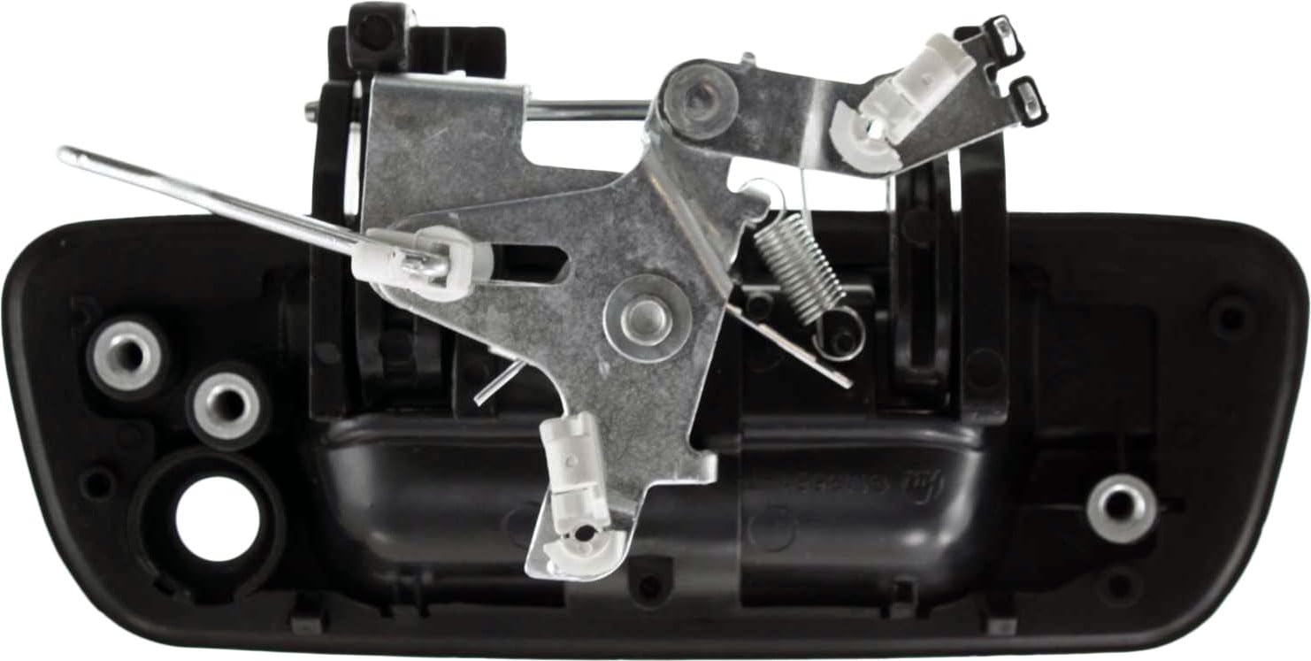 Evan Fischer Tailgate Handle Compatible with 2004-2012 GMC Canyon, Fits Chevrolet Colorado, Fits 2006 Isuzu i-280, i-350, Outside Textured Black Plastic with keyhole GM1915118