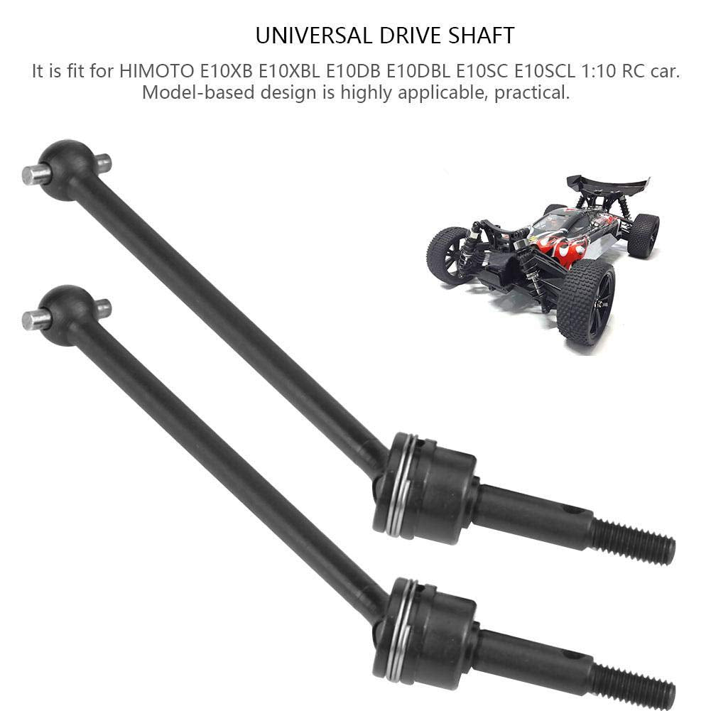 Rc Car Front Rear Drive Shaft, 1 Pair Front Rear Universal Transmission Shaft Cvd For Himoto 1/10 Remote Control Car Accessory(B