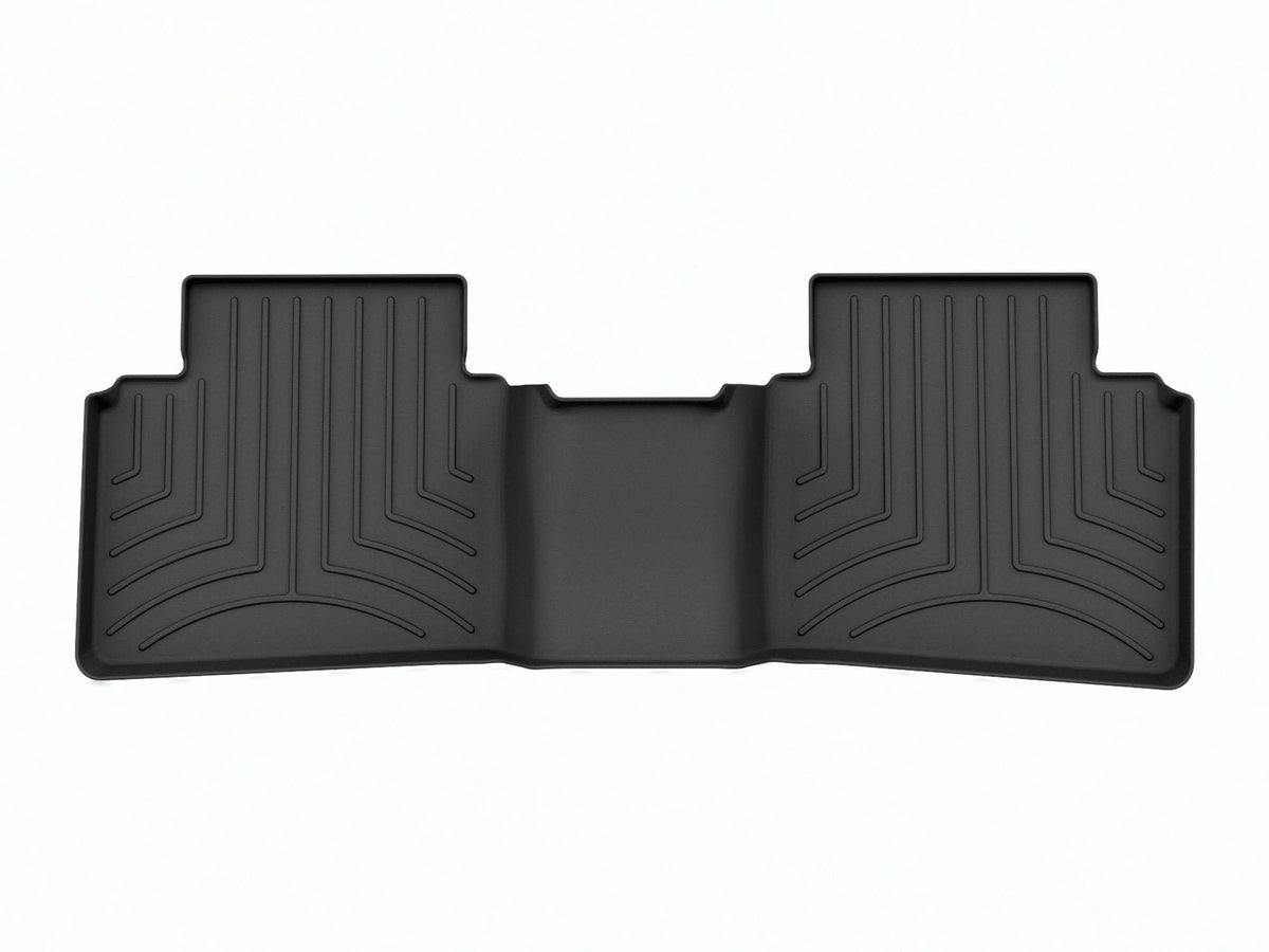 WeatherTech FloorLiner HP Custom Fit Floor Mats for Nissan Altima - 2nd Row (4414982IM), Black