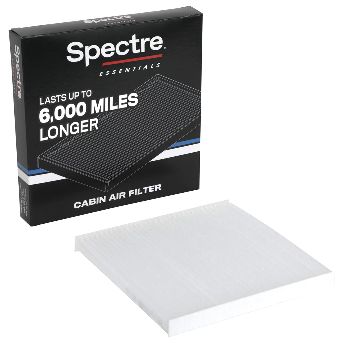 Spectre Essentials Cabin Air Filter By K&N: Premium, 50-Percent Longer Life: Fits Select 2003-2021 Toyota/Dodge/Pontiac (Tacoma,