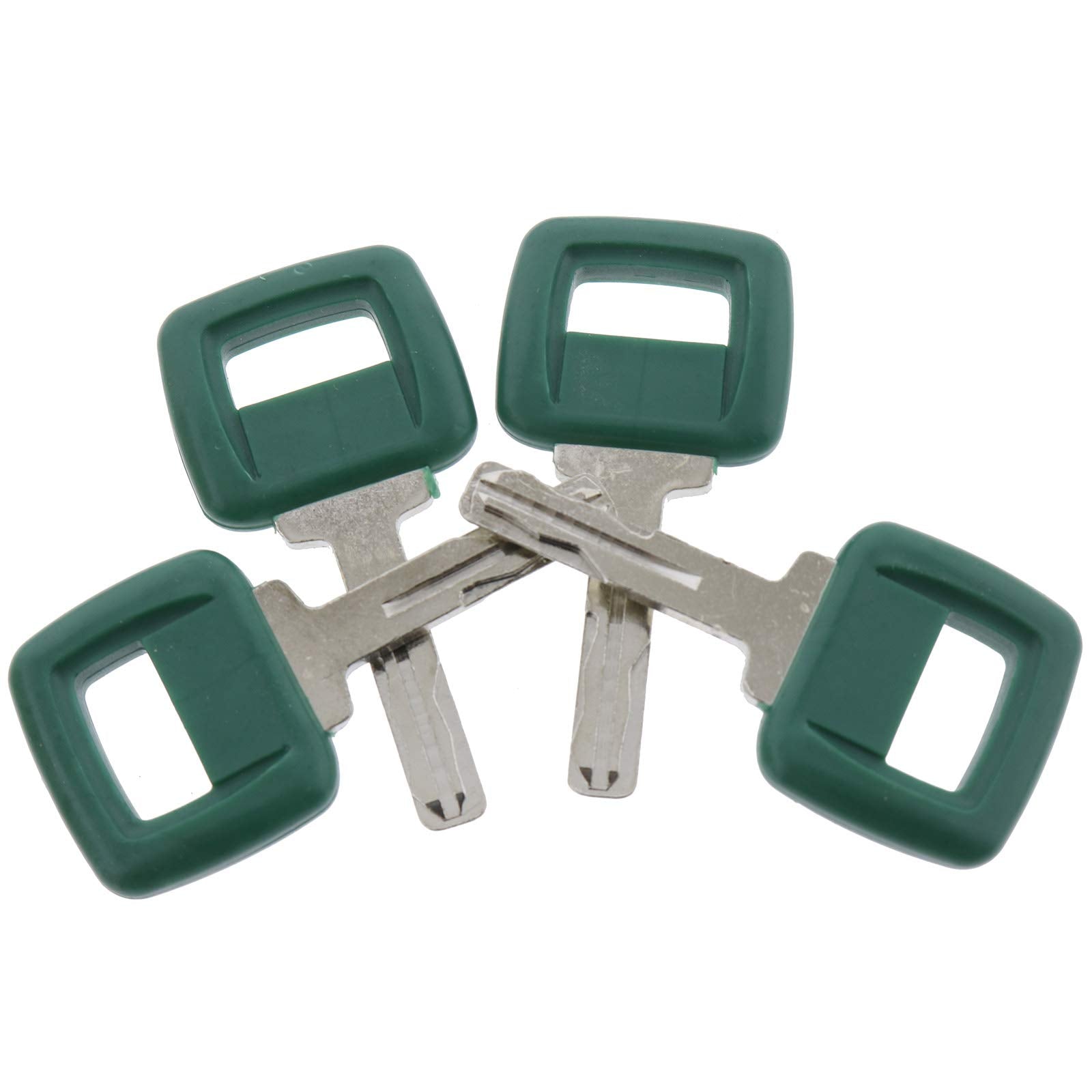 Solarhome 4Pcs Ignition Keys 11039228 For Volvo Loader Haul Truck Heavy Equipment Laser Cut