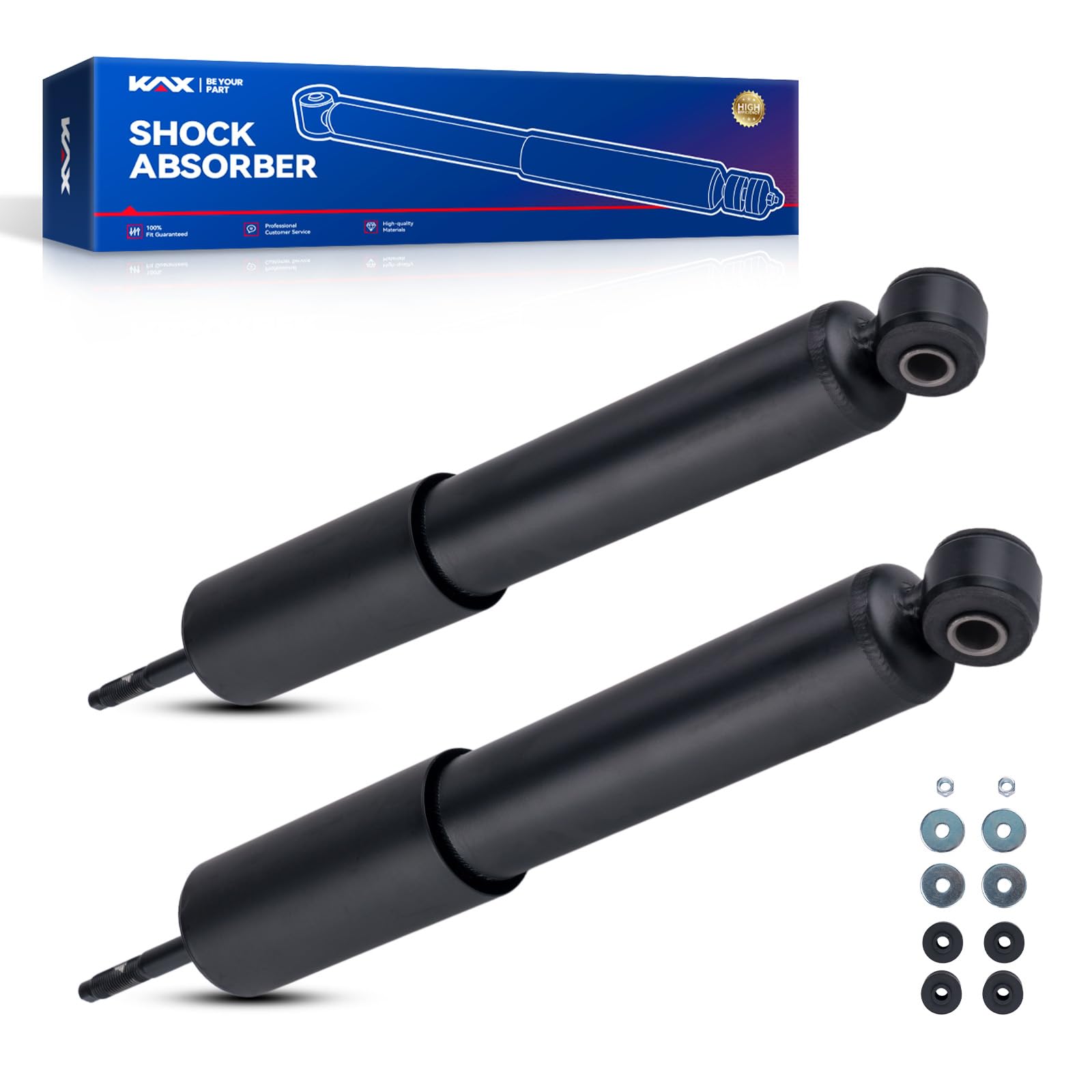 KAX Front Struts and Shock for Chevrolet Silverado 2500 1999-2004, 1999-2004 Silverado 2500 Base/LS/LT, 2000-2001 Suburban 2500 