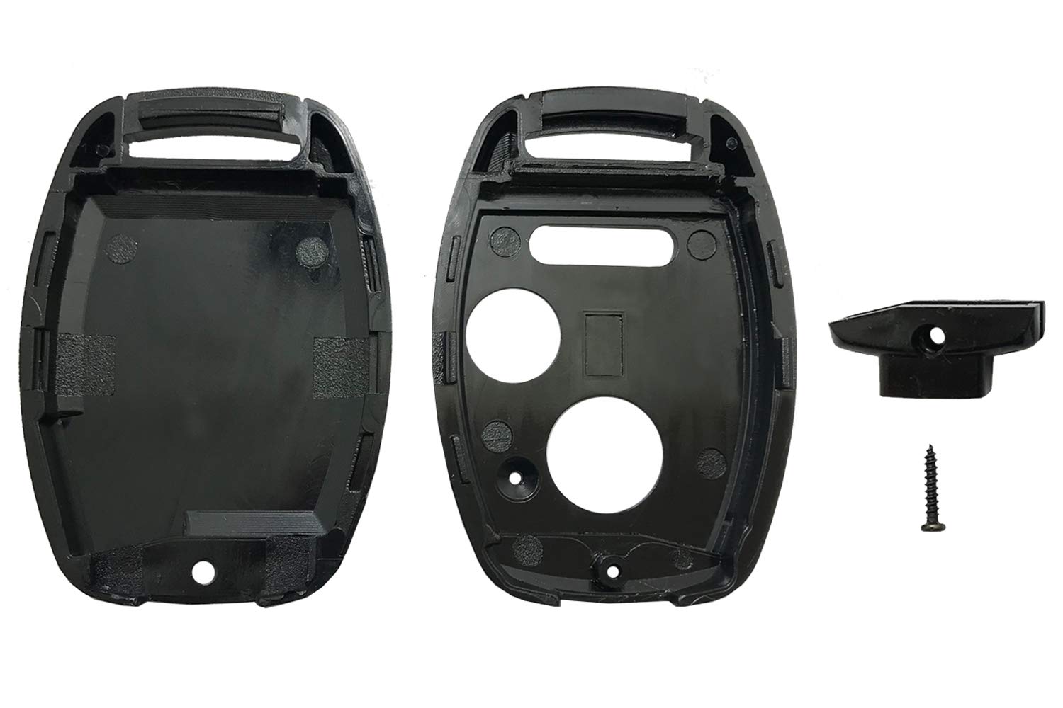 2Pcs Horande Replacement Key Fob Cover Fit For 2003-20013 Honda Civic Pilot Urv Accord Ridgeline Odyssey 2005-2009 Cr-V Keyless Entry Key Fob Shell