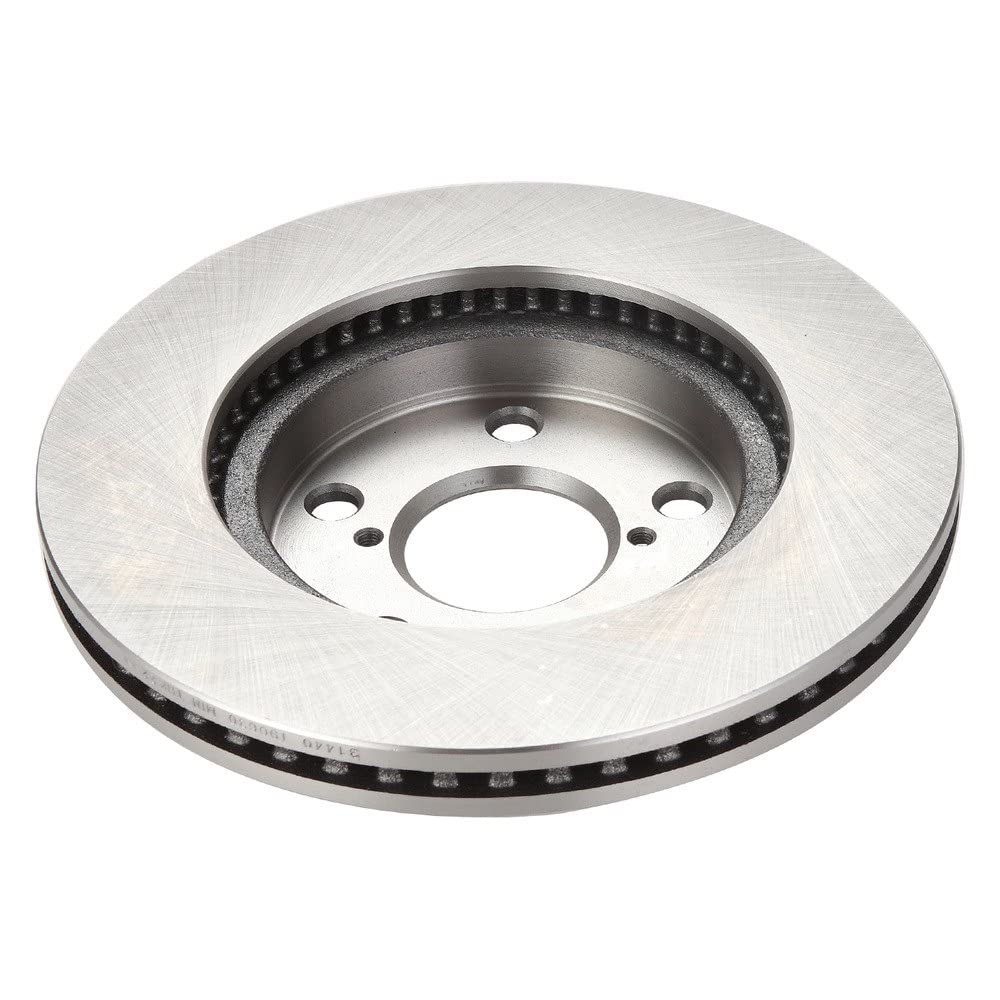 Trq Front Brake Rotors Set Vented Compatible With 2010-2012 Lexus Hs250H 2008-2015 Scion Xb 2012-2017 Toyota Prius V 2006-2018 R