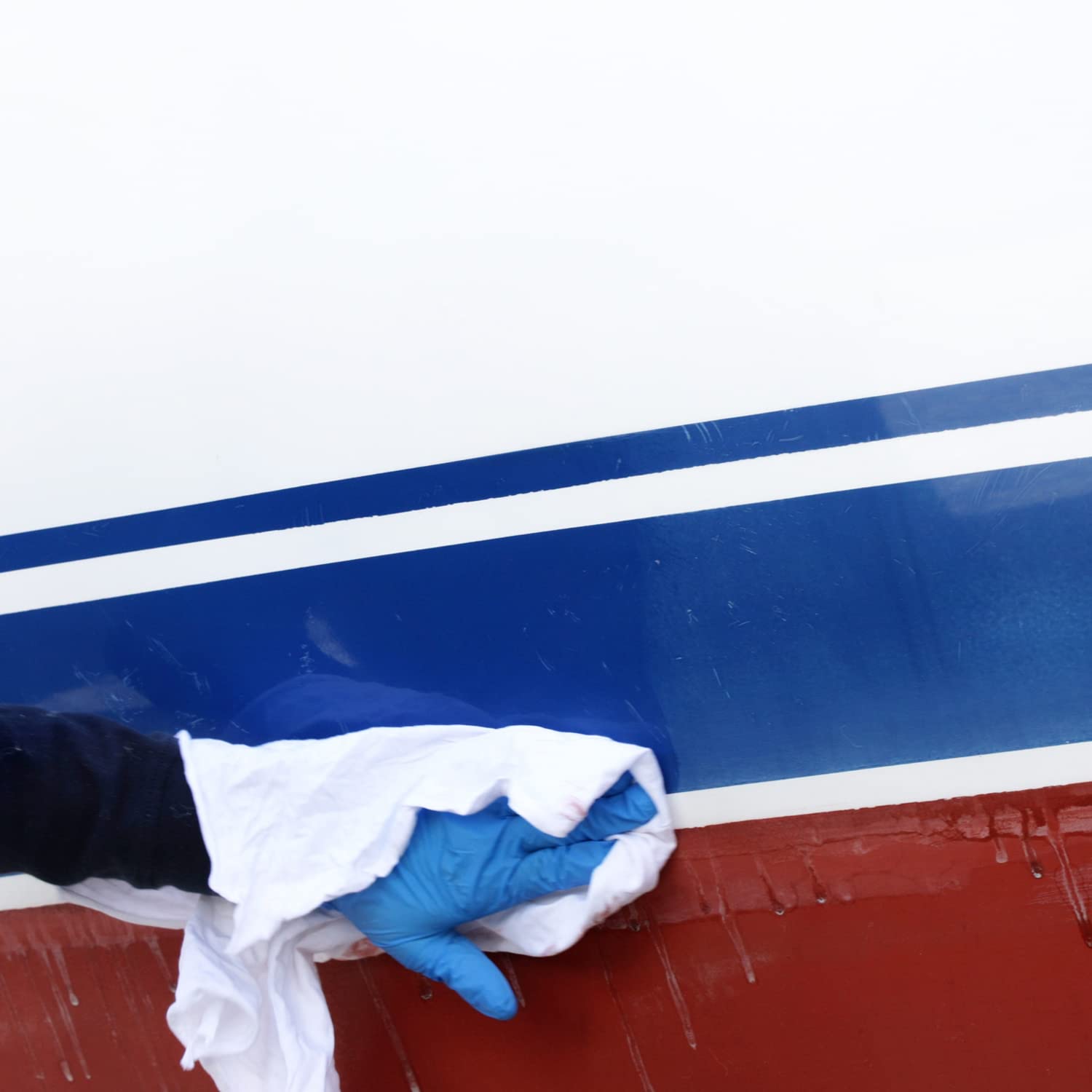 Totalboat Totalbuff Marine Rubbing Compound (Quart) | Removes Heavy Oxidation And Scratches | Aggressive Fast Cut Liquid Formula For Fiberglass Gelcoat & Paint Restoration On Boats And Cars