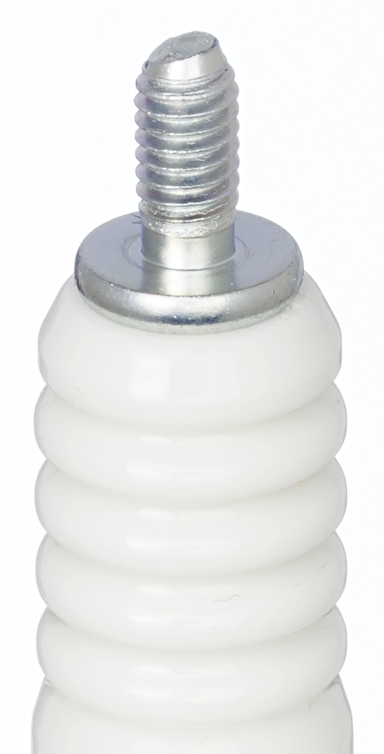 Ngk Genuine Bp6Es Spark Plug - Silver/White