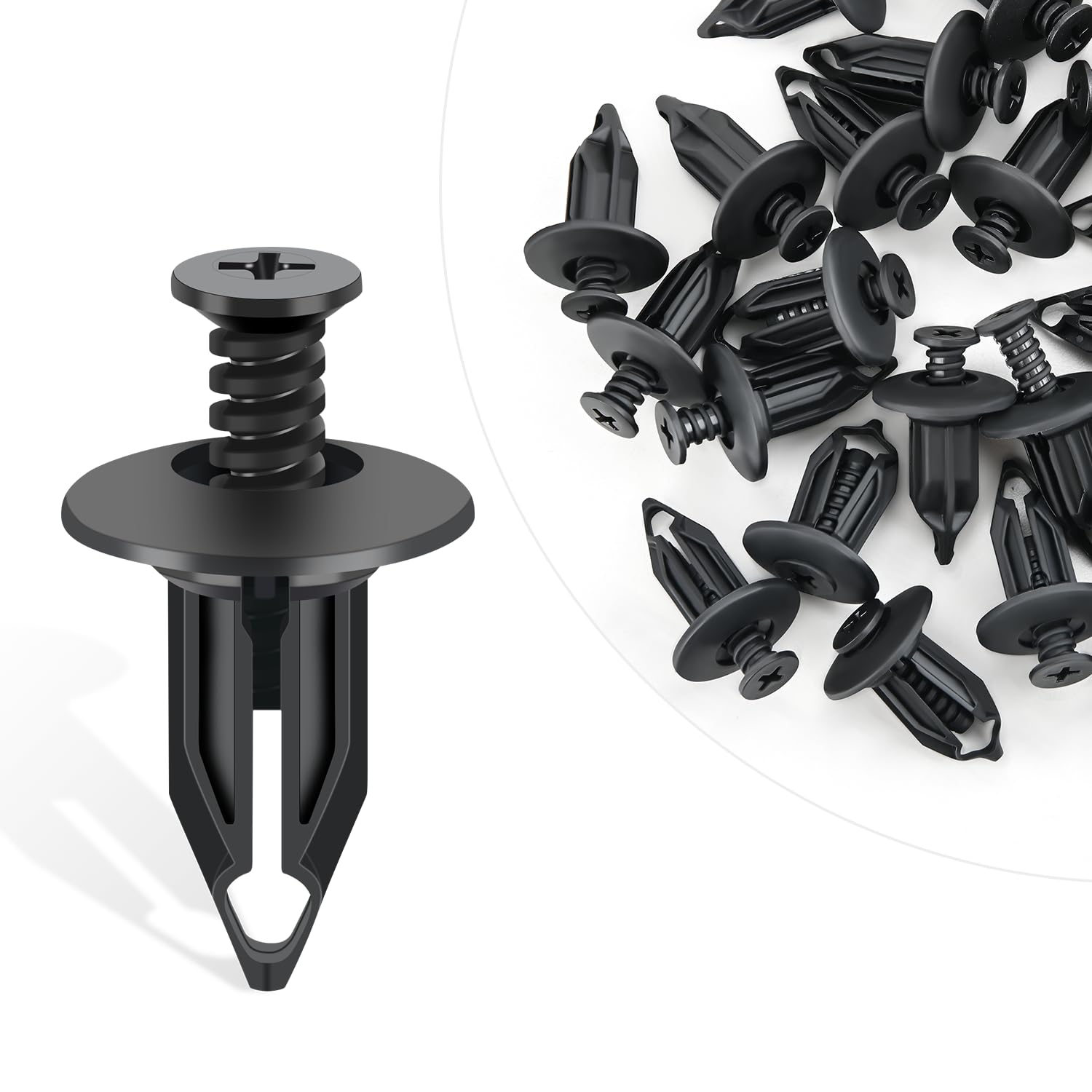 Gooacc 20Pcs Push-Type Retainer Clips Compatible With Gm 10140480 Chevrolet Lumina Apv Chrysler 6502625 Dodge Ram 1500 2500 3500