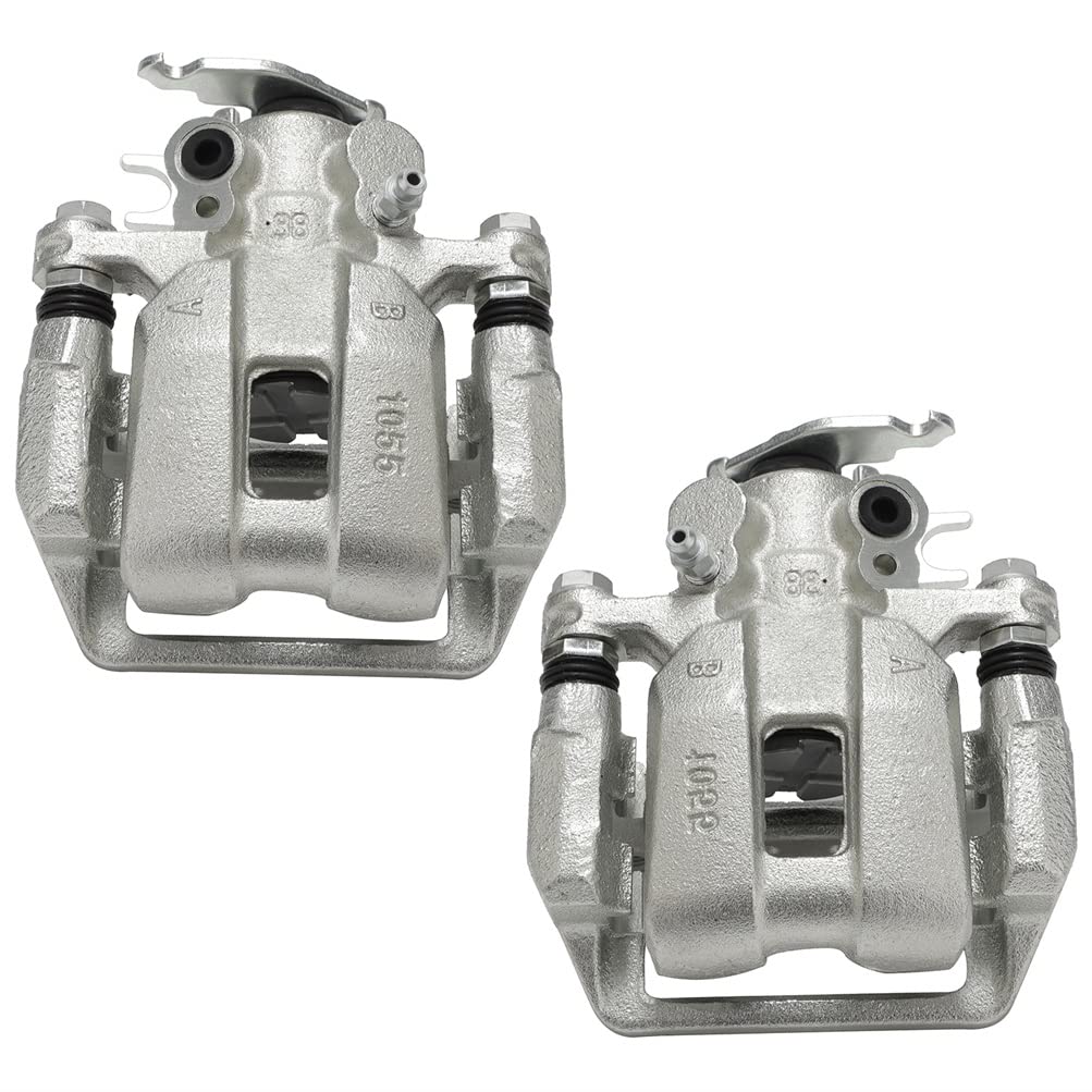 Scitoo Rear Left+Right Brake Calipers With Bracket 19B3358 19B3359 Compatible For Acura Tsx 2009-2014,For Honda For Accord 2008-