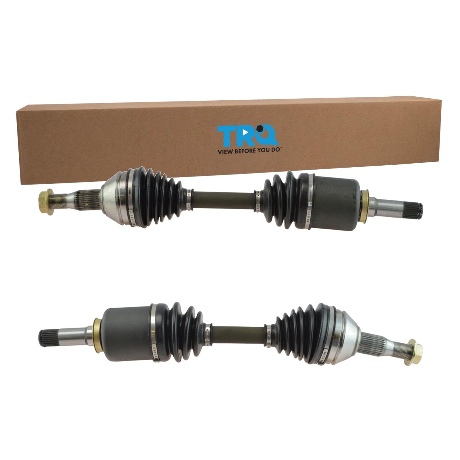 Trq Front Cv Axle Shaft Assembly Set Compatible With 2012-2013 Chevrolet Impala 2014-2015 Impala Limited