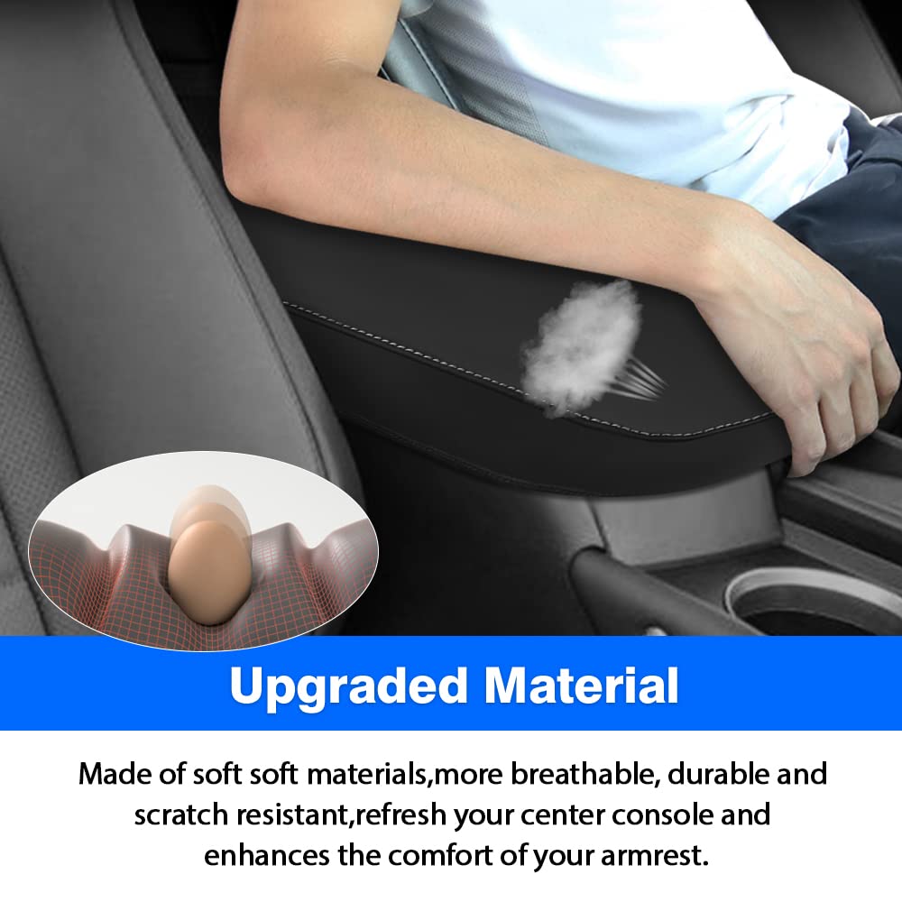 Autorder Center Console Cover For 2015-2020 2021 Lexus Nx Nx300H/Nx300/Nx200T Accessories Armrest Cover Anti-Scratch Middle Cons