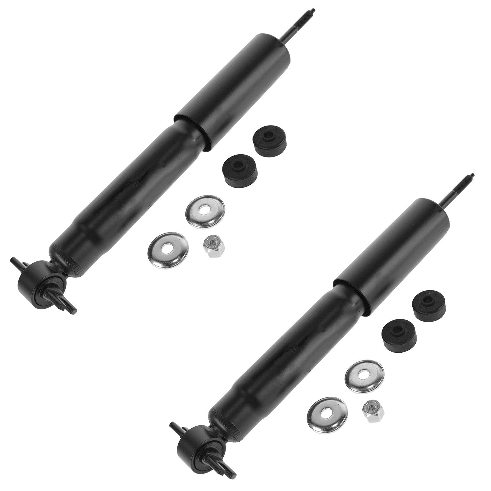 Trq Front Shock Absorber Set Compatible With 1999-2007 Chevrolet Silverado 1500 2007 Silverado 1500 Classic 1999-2006 Gmc Sierra