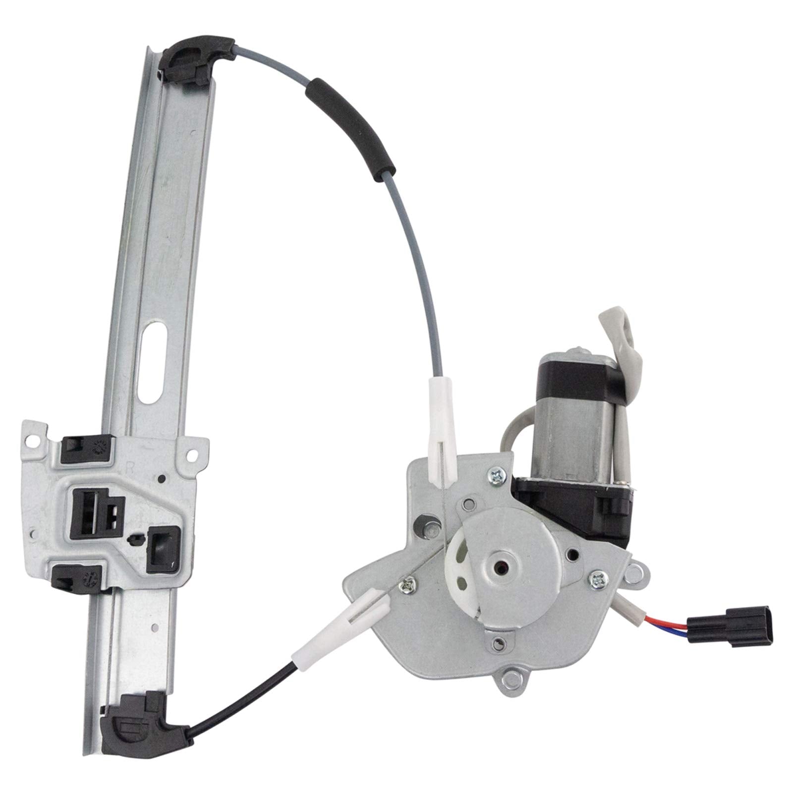 Trq Rear Right Power Window Regulator & Motor Assembly Passenger Side Compatible With 2008-2012 Ford Escape 2008-2011 Mazda Trib