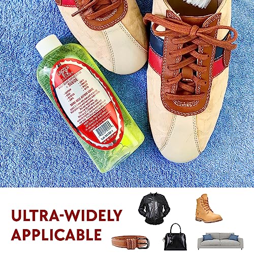 Lincoln E-Z Cleaner All-Purpose Car Interior Cleaner, Stain Remover, for Leather, Canvas, Fabric, Nylon, Handbags, Shoes, Steering wheels, 8oz, Made in USA (Pack of 2)