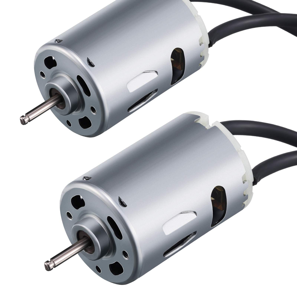 2 Pieces 12V D-Shaft Rv Vent Motor, Camper Exhaust Fan Motor, Compatible With Heng'S, Elixir, Ventline, Jensen And Similar 6-Inc