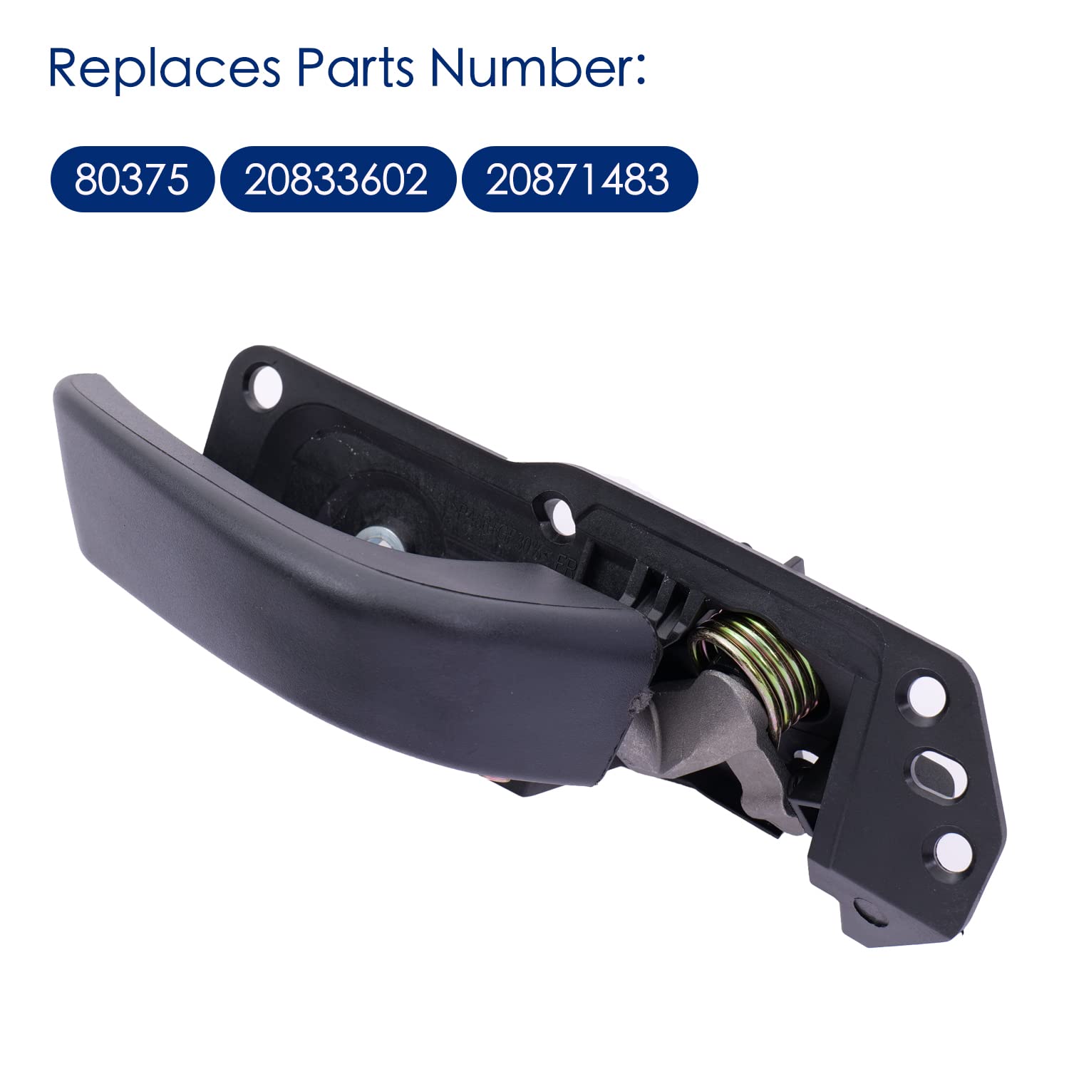 Interior Inside Front Right Passenger Door Handle Fit For 2007-2014 Chevy Silverado Avalanche Suburban Tahoe Escalade Sierra Mod