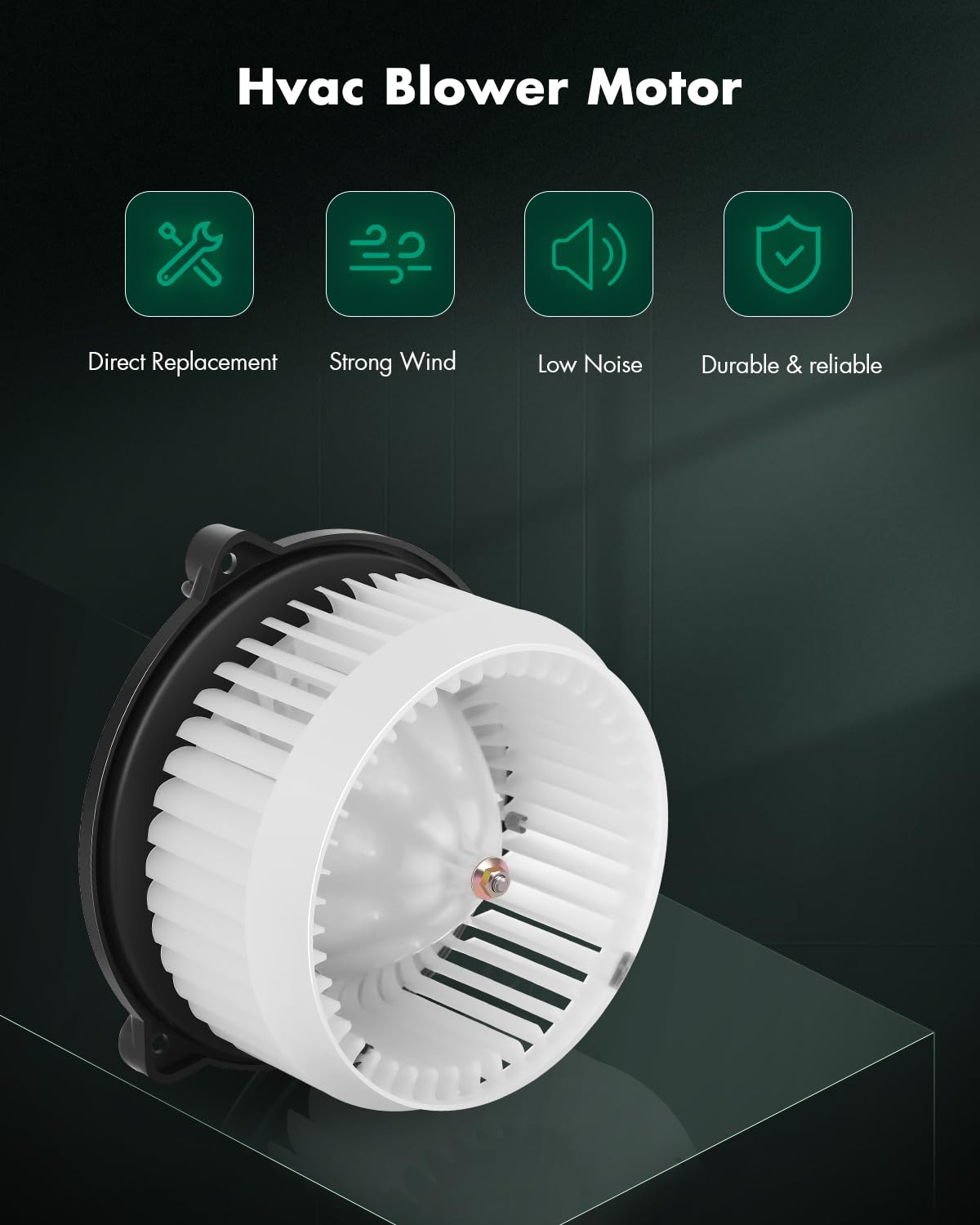 Scitoo Hvac Heater Blower Motor With Fan Cage Front 700247 For Honda For Fit 2013 2014,For Honda For Fit L4 1.5L 2009 2010 2011