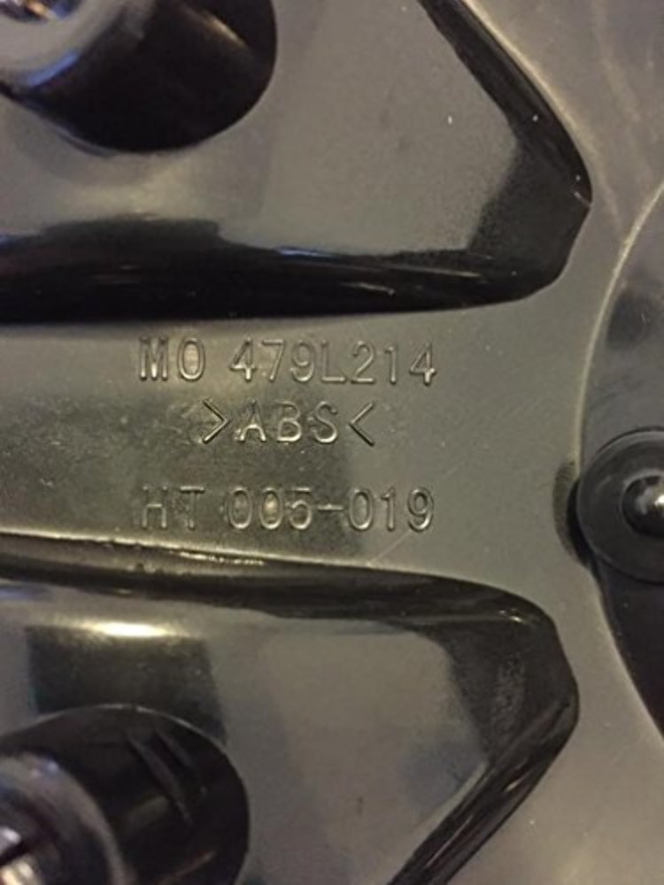 Moto Metal Mo 479L214 Ht 005-019 Black Center Cap