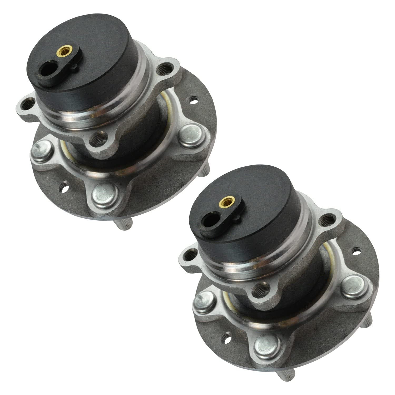 Trq Front Wheel Hub Bearings Assembly Set Compatible With 2009-2011 Mazda Rx-8