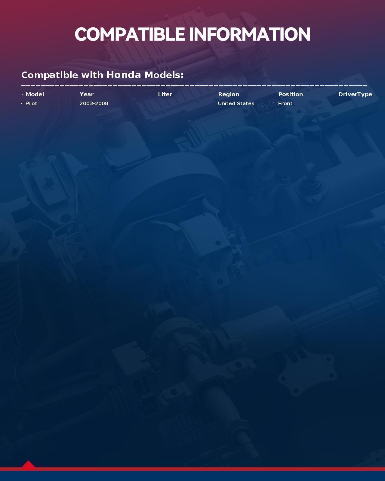 KAX Front Brake Kit, Drilled and Slotted Brake Rotors, Ceramic Brake Pads | Fits Honda Pilot 2003 2004 2005 2006 2007 2008,Autom