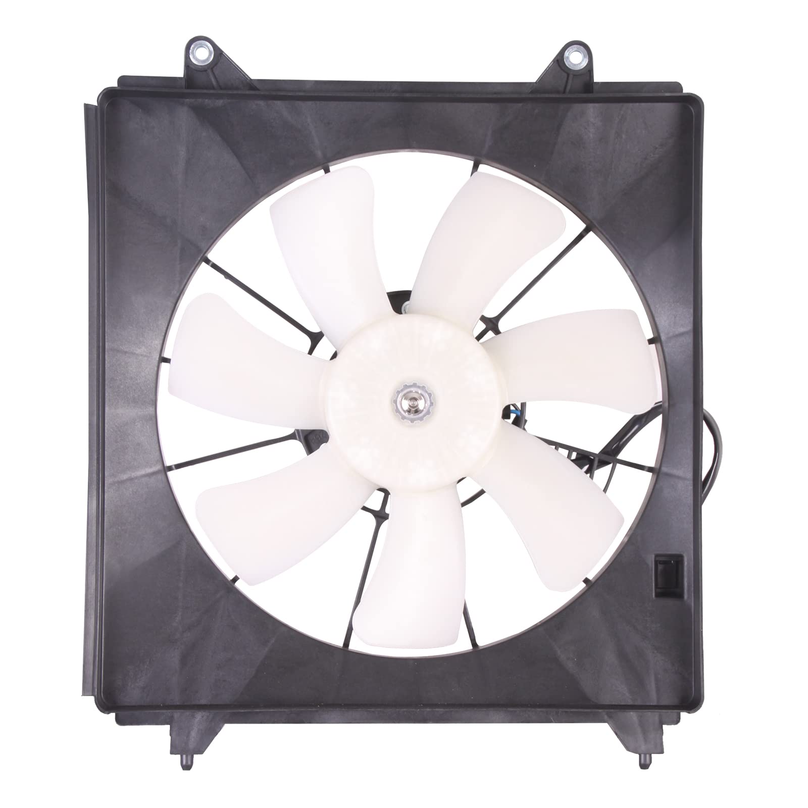 TYG OE Replacement(CAPA Quality) Cooling Fan Extra Silent for 2008-2012 Honda Accord 4CYL Denso/ 2012-2015 Crosstour4CYL/ 2009-2