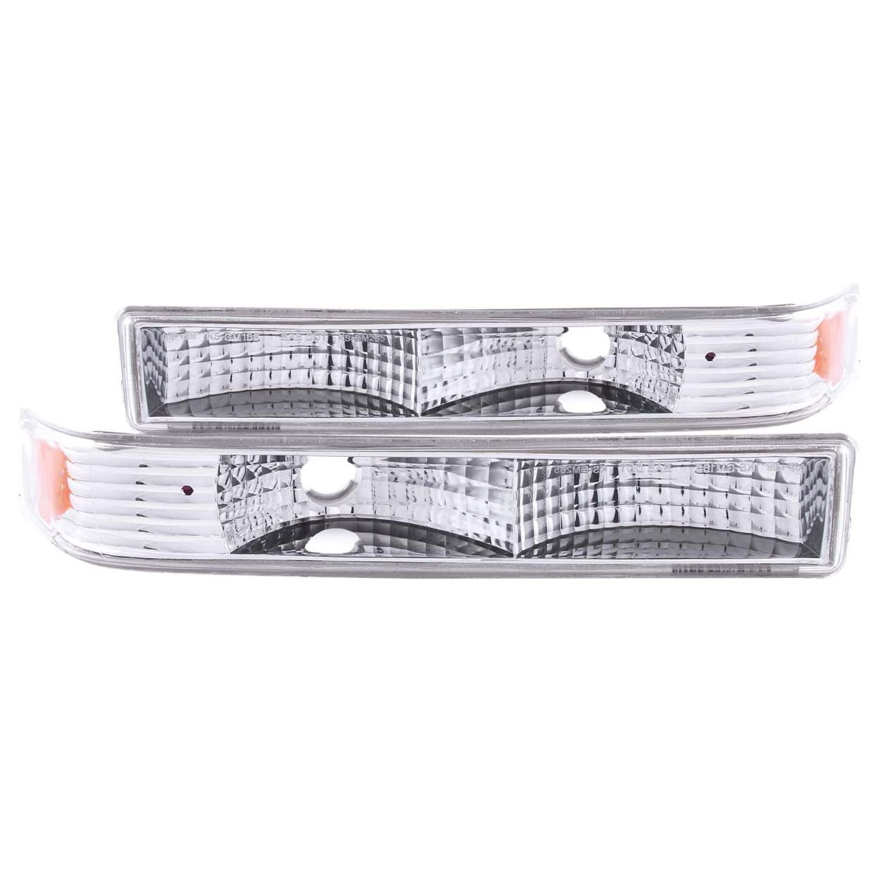 Anzo Usa 511038 Euro Clear Lens Front Turn Signal/Parking Lights