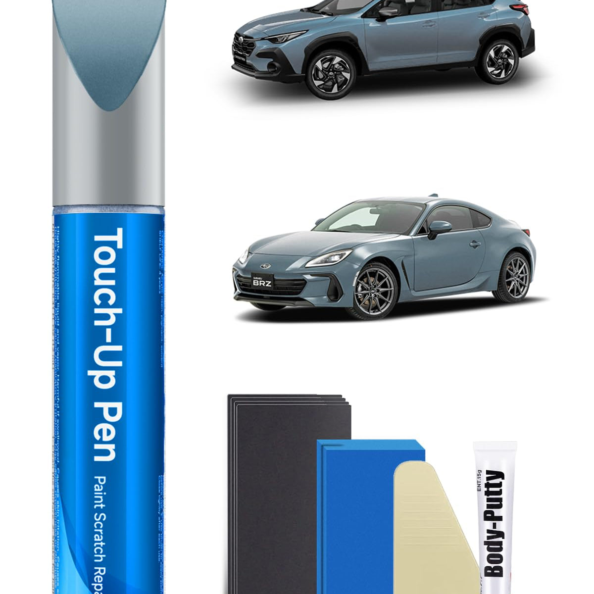 PAF Cool Gray Khaki Touch Up Paint Kit Compatible with Subaru Exact Match Car Sc WBCARB0DKHSG8CT