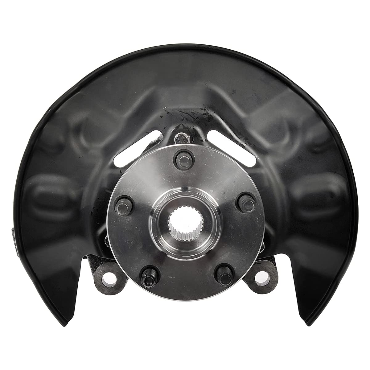 Autoshack Front Left Steering Knuckle For 2003-2008 Toyota Matrix 1.8L Fwd | Driver Side | 5-Lug | Wheel Bearing Hub Assembly Replacement Kn798387