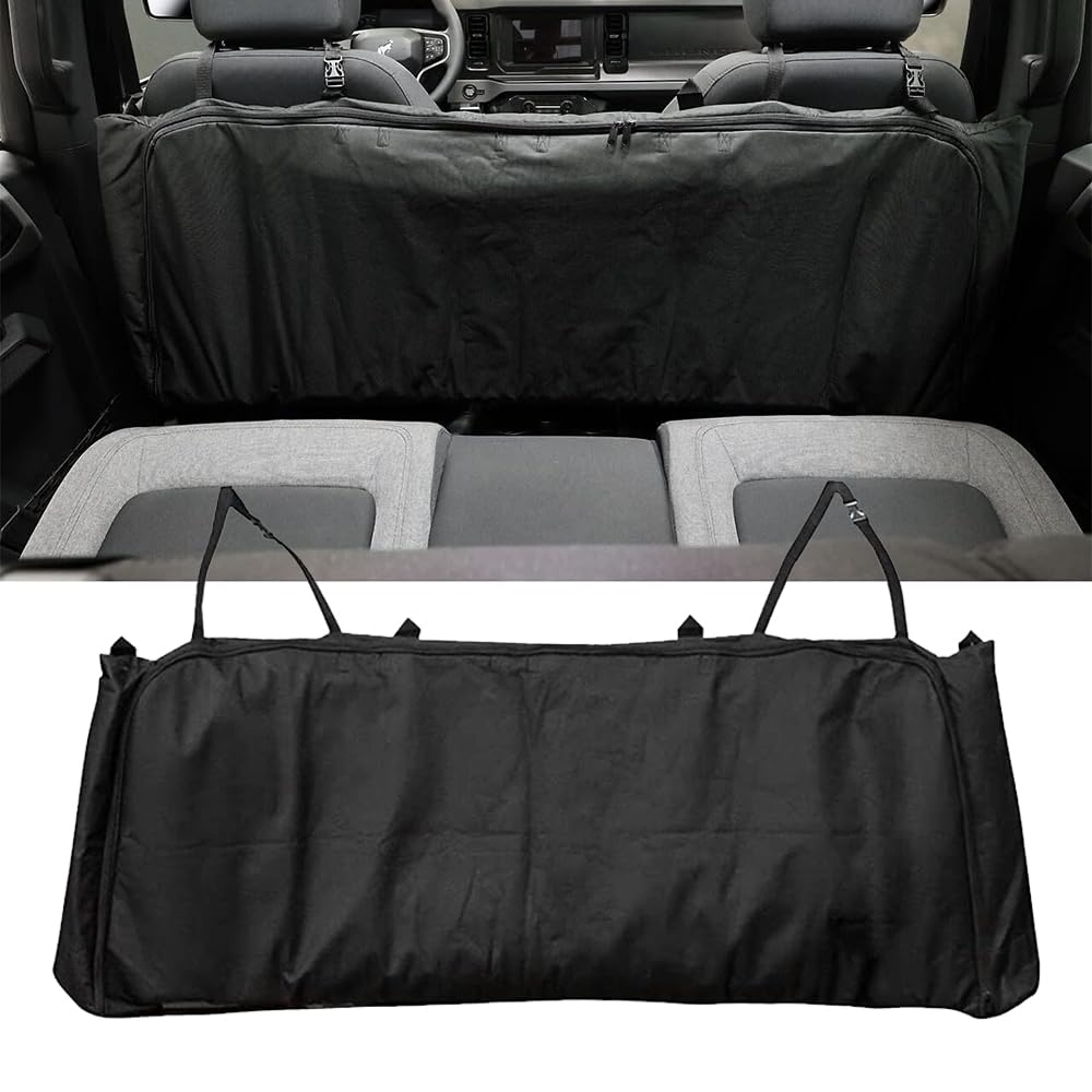 D-Lumina Middle Roof Panel Hard Top Storage Bag Compatible with Ford Bronco 4-Door 2021 2022 2023 2024 2025 - UP, Over Second Ro