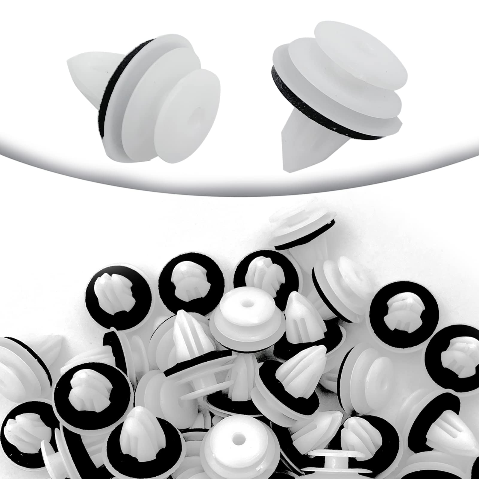 20PCS Door Trim Panel Retainers Clips Compatible with Toyota, Lexus, Camry, High Lander, RAV4, FJ Cruiser, 4-Runner ES 350, GX 4