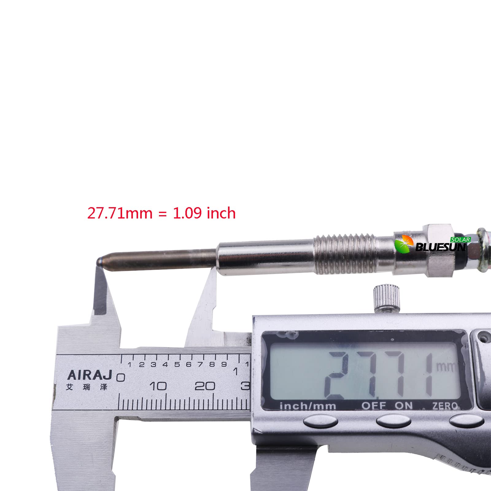 Bluesunsolar 4Pcs Glow Plug 12V 600-815-1340 Ko600-815-1340 Replacement For Komatsu Engine 4D94 4D95L 4D95Le 4D95S Forklift Fd20-T11 Fd25-T11