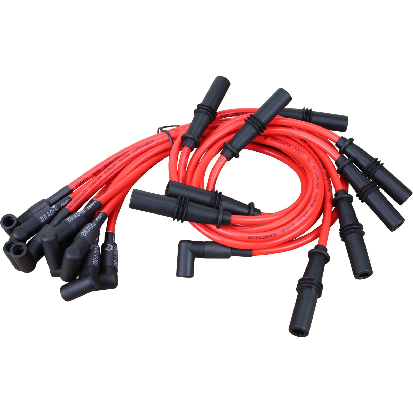 High Performance Spark Plug Wire Set for Dodge Ram 1500 2500 and 3500 Truck Van 5.2L 5.9L 1990 1991 1992 1993 1994 1995 1996 199