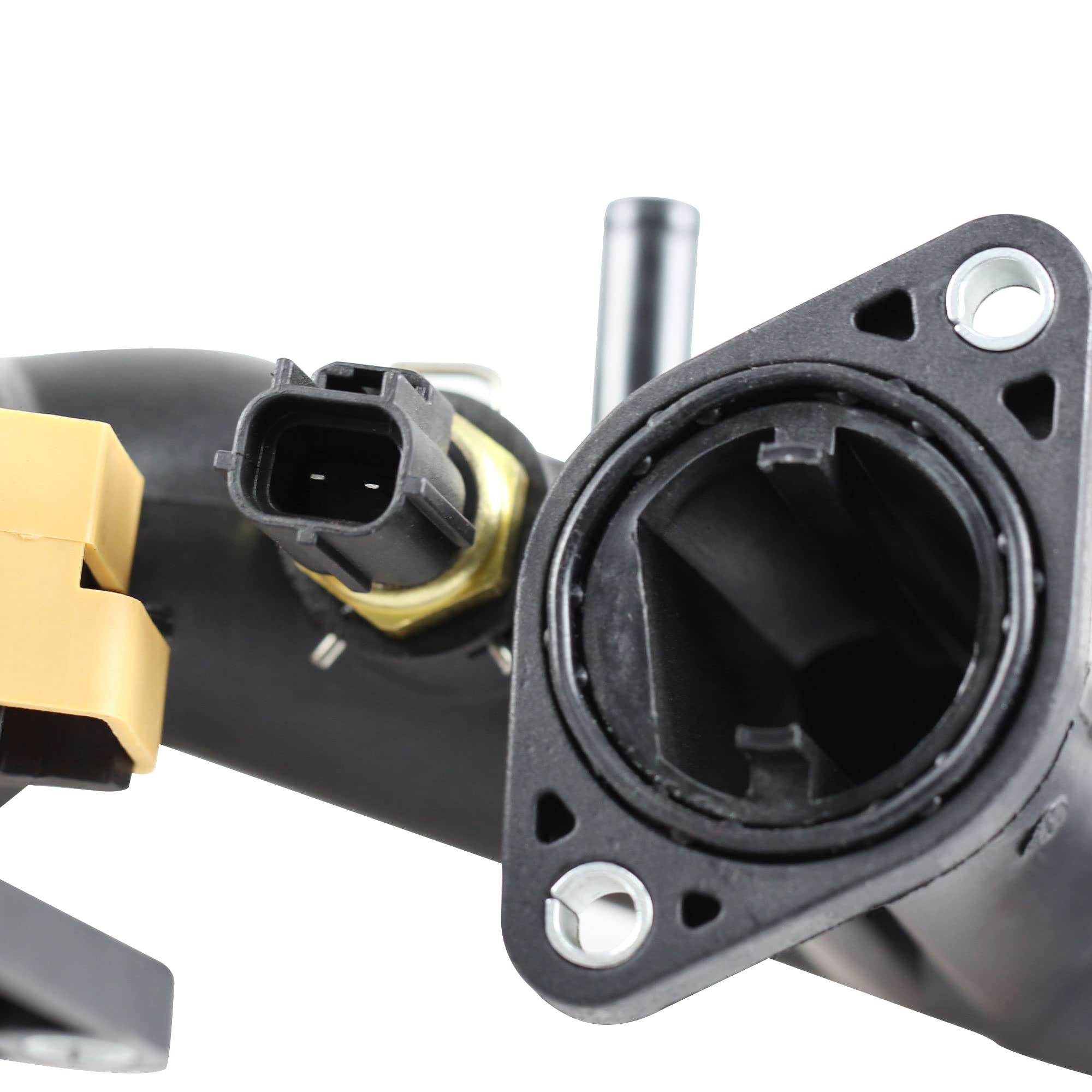 Boxi Thermostat Housing Kit Assembly With Sensor Gasket Fit For Land Rover Lr3 2005-2009 / For Range Rover Sport 2006 2007 2008 2009 4.4L V8 Lr005631