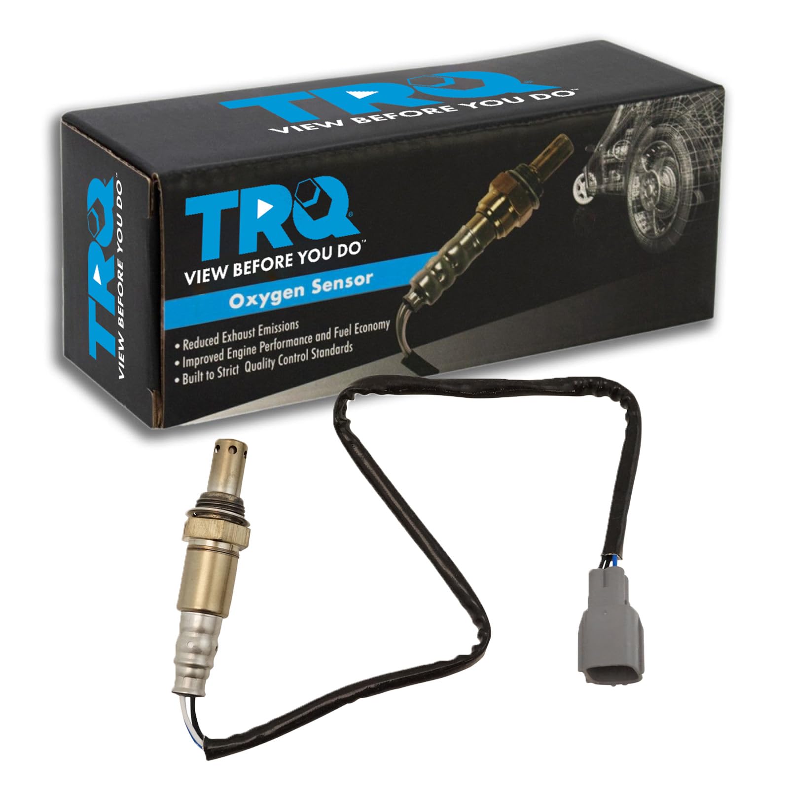 Trq O2 Oxygen Sensor Upstream Air Fuel Ratio Direct Fit Front Compatible With Toyota Lexus Vibe