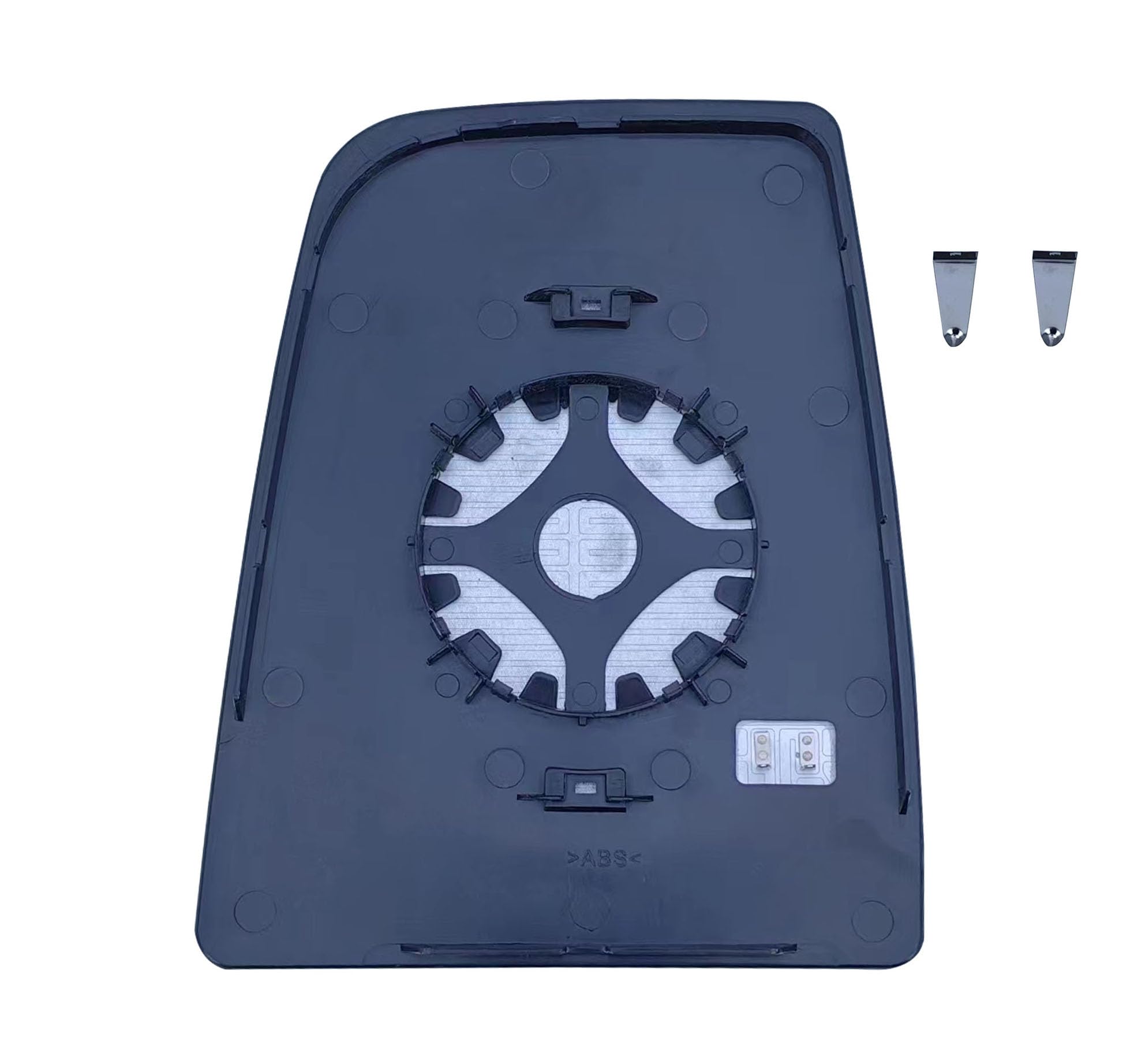 Replacement Passenger Right Side Mirror Upper Glass With Headted And Plate Fit Ford Transit 150 250 350 From 2015 To Onward