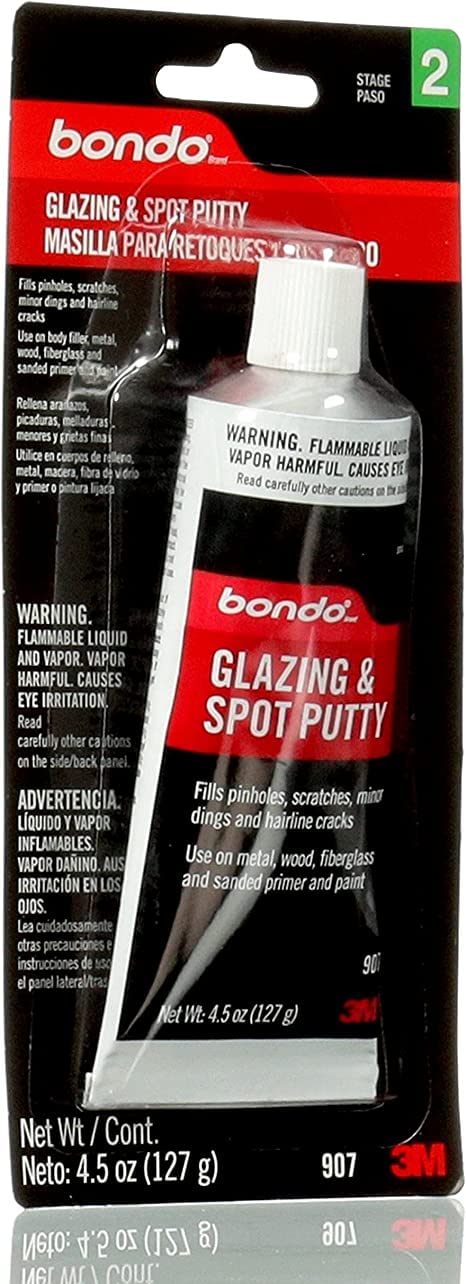 Bondo 4.5Oz Glazing And Spot Putty 907 (1 Count)