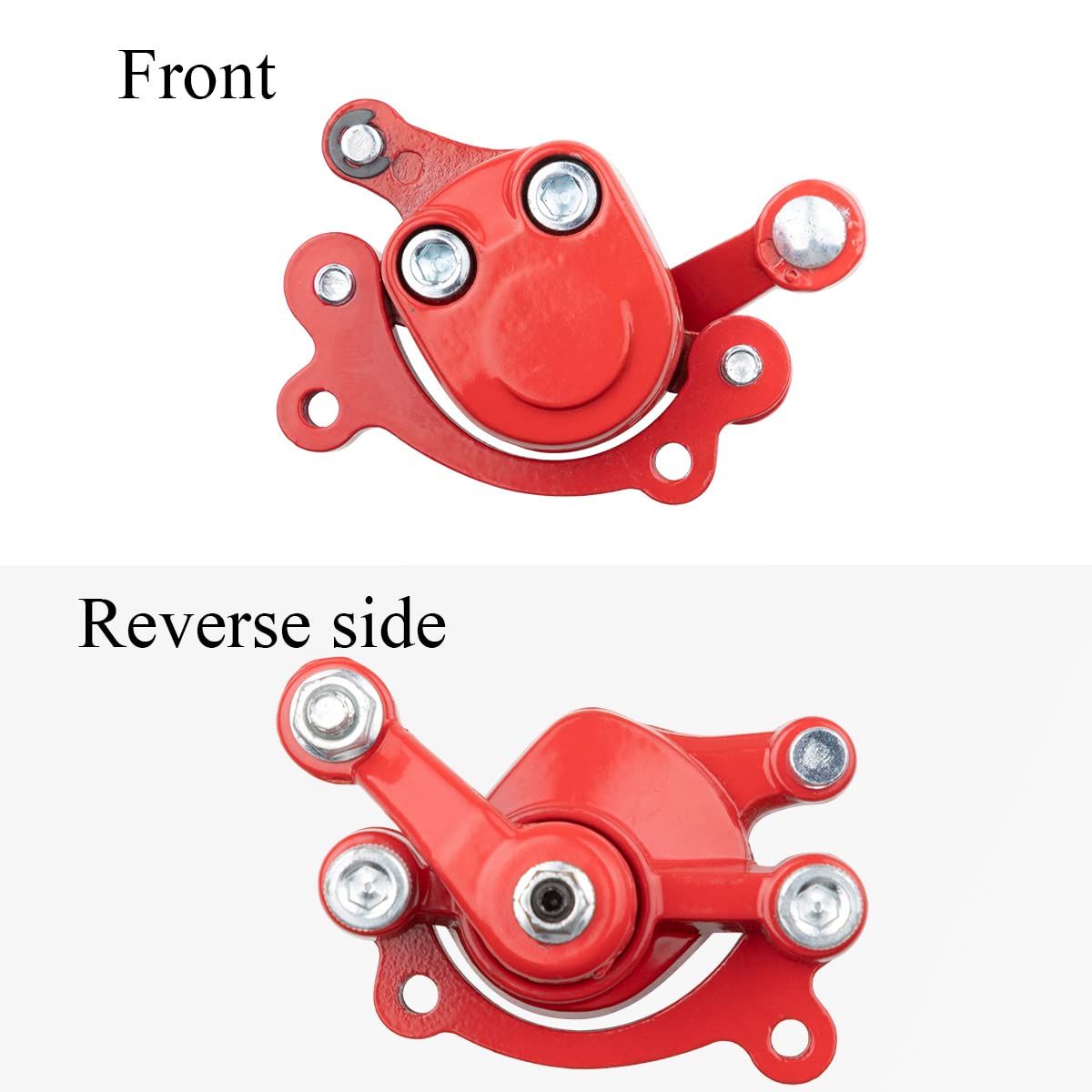 Rear Disc Brake Caliper With Brake Replaced Pads Pull Arm Brake Caliper Fits Motovox Mbx10 Mbx11 Mini Dirt Bike Mm-B80-Br 80Cc 2.5Hp Moto Classic Mini Bike 47Cc 49Cc Pocket Bike Stand Up Goped Scooter
