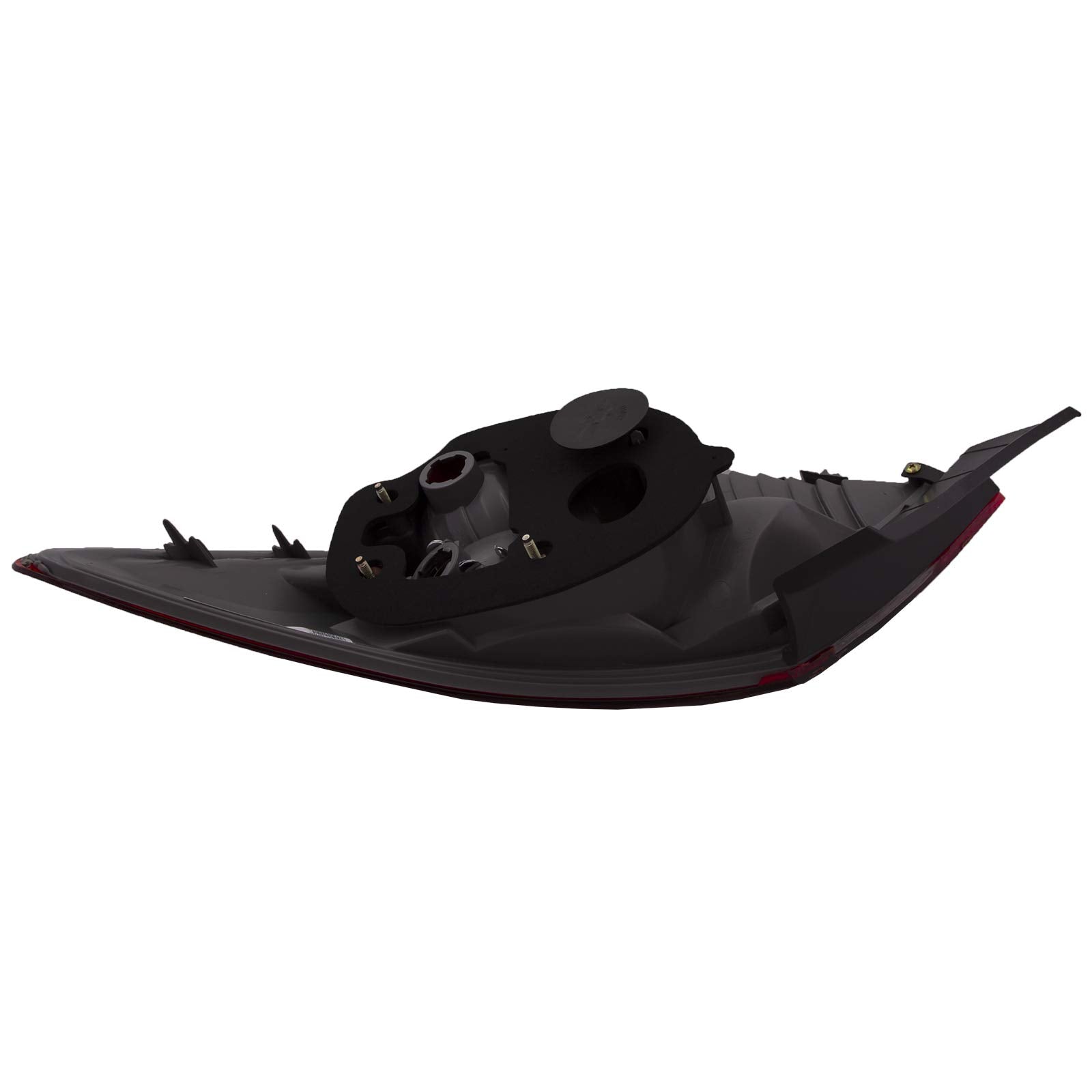 Headlightsdepot Tail Light Compatible With Honda Civic 2009-2011 Coupe Includes Right Passenger Side Tail Light