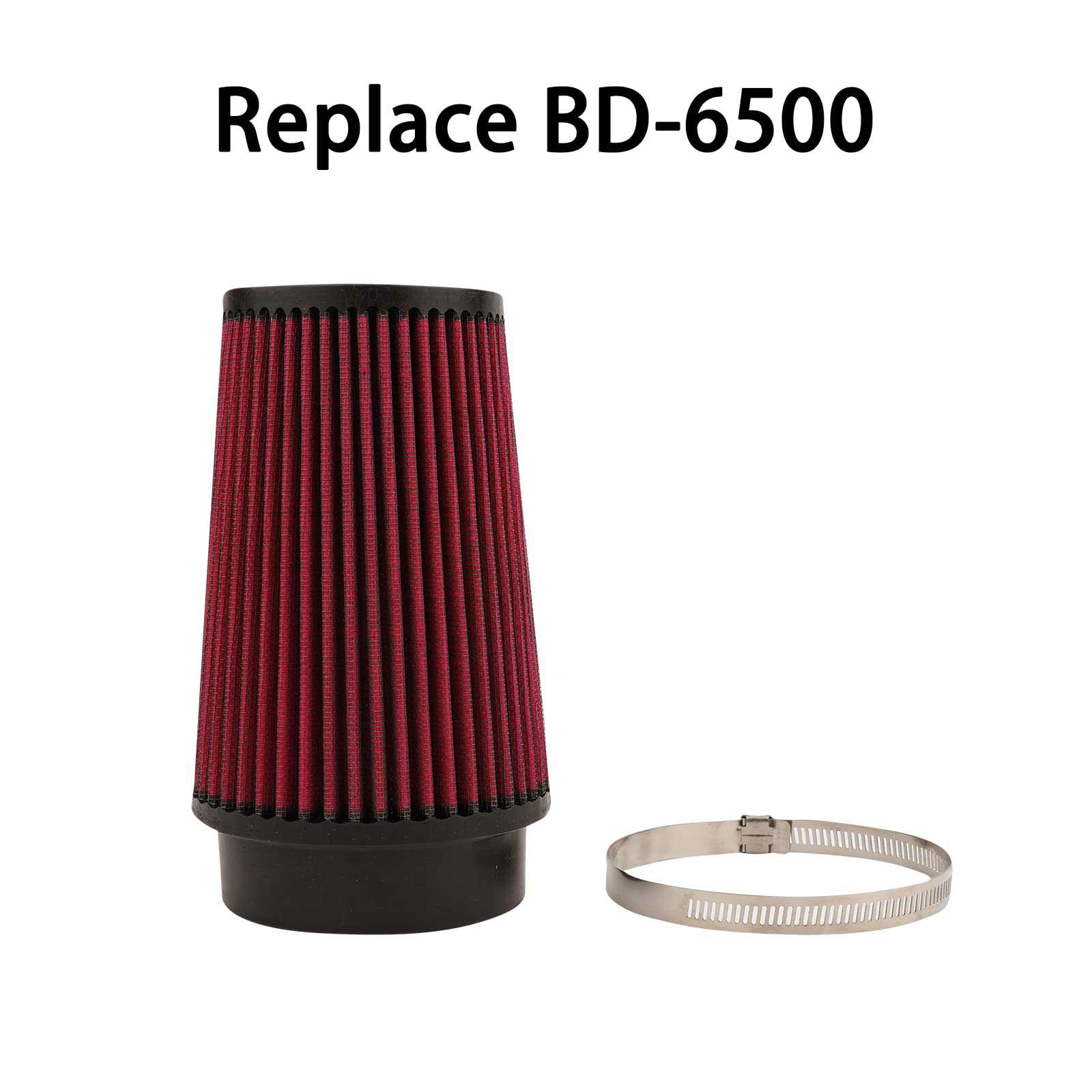 Trx450Er Air Filter Replace #17254-Hp1-600 Bd-6500,Compatible With Honda Trx450Er 2006-2014, Bombardier Ds650( Racer Baja X) 2000-2007.