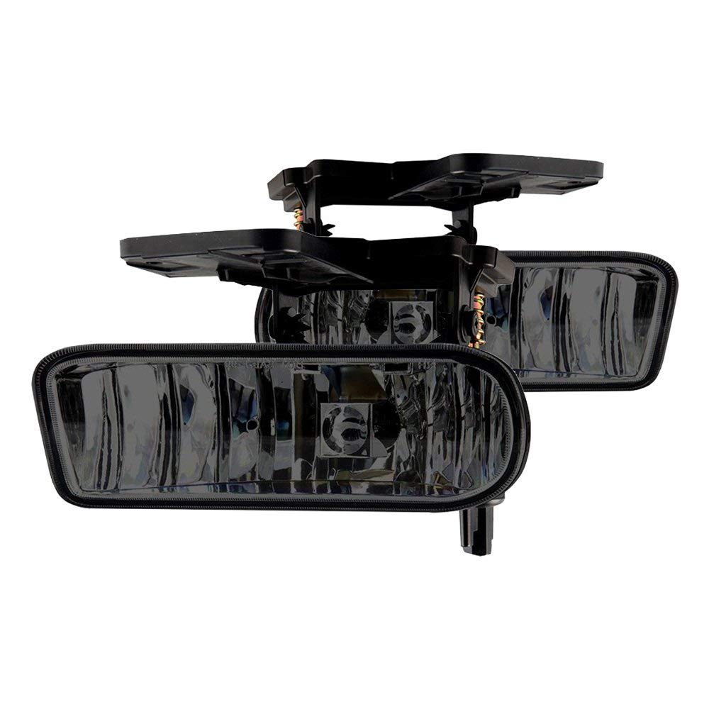 Winjet Wj30-0388-11 Fog Light Replacements Pair Left & Right Oe Fitment Bulbs Included For 1999-2002 Gmc Sierra 1500/2500 & 2001
