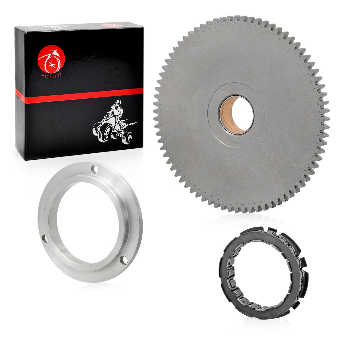 Starter Clutch kit One Way Bearing Idler Gear 76T W/Gasket For Polaris RZR Ranger General XP 4 S Pro Turbo Trail 900 1000 2015-2