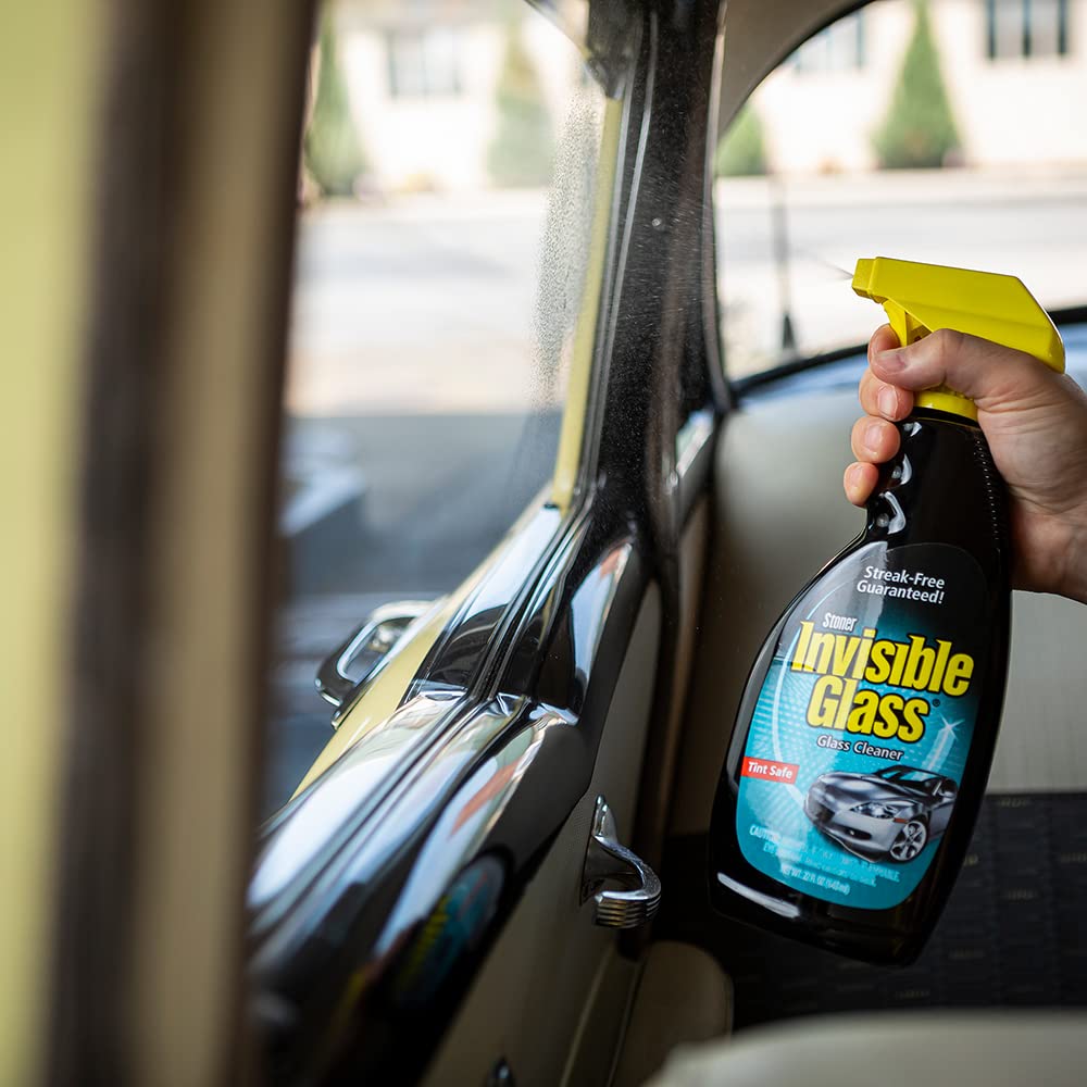 Invisible Glass 99016 5-Piece Windshield Glass Treatment Kit Includes Anti-Fog For Interior, Rain Repellent For Exterior, Premiu