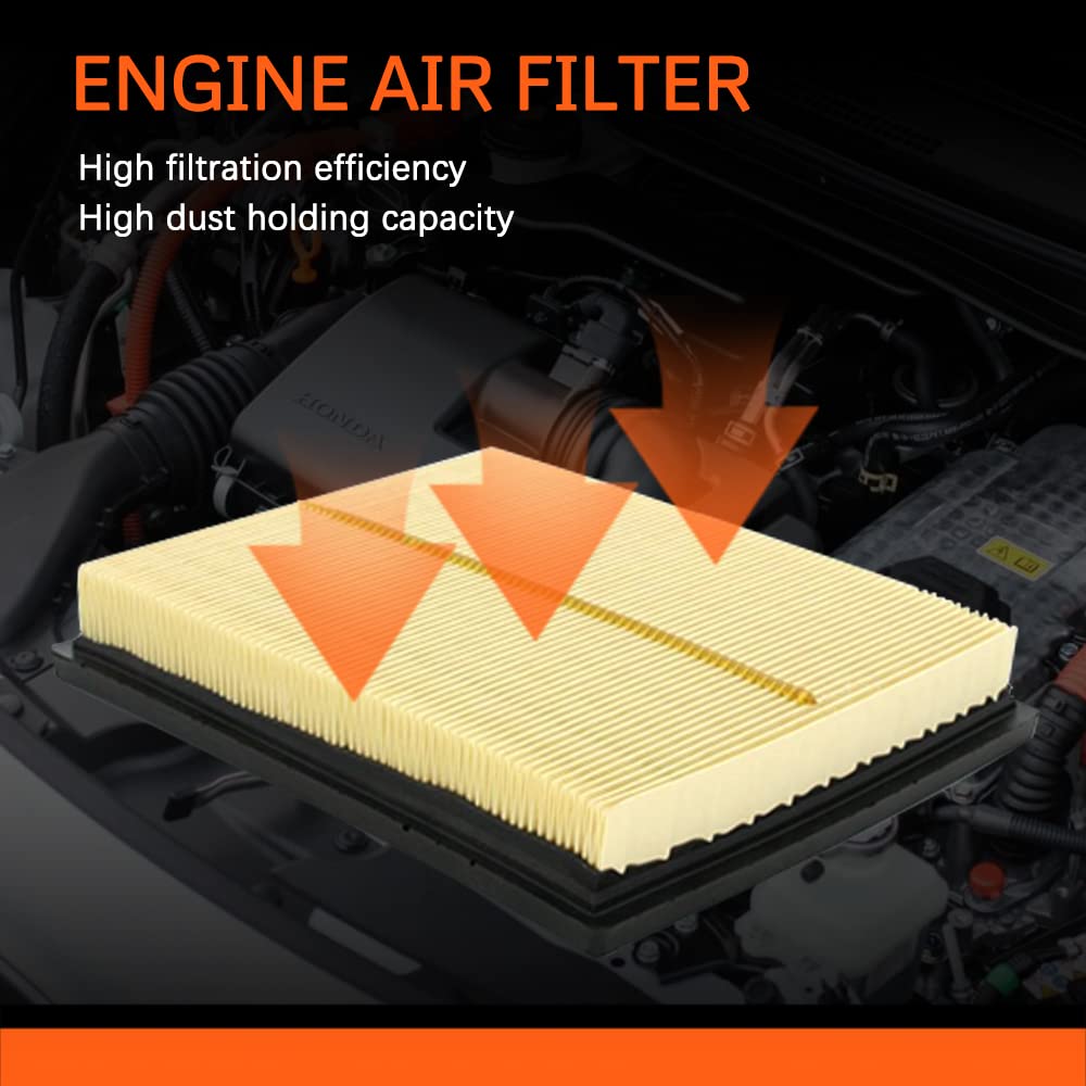 KEDAKEJI Engine Air Filter (CA10741) Compatible with Lexus/Toyota CT200h, NX300h, Prius, RAV4 Hybrid - OE# 1780137021