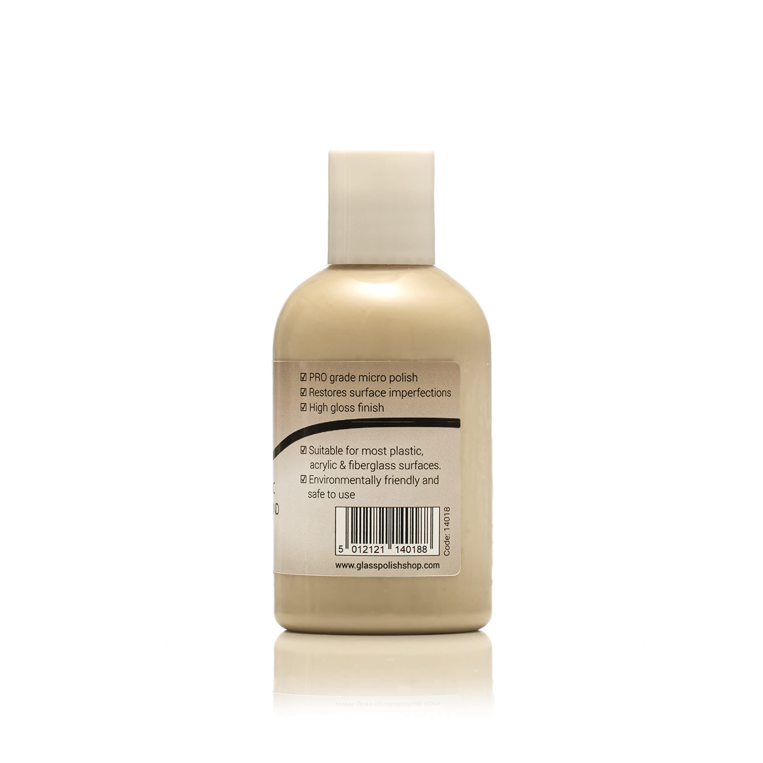 Glass Polish 3.4Oz (100Ml) Plastic & Acrylic Polishing Compound For Professional High-Gloss Micro Finishes