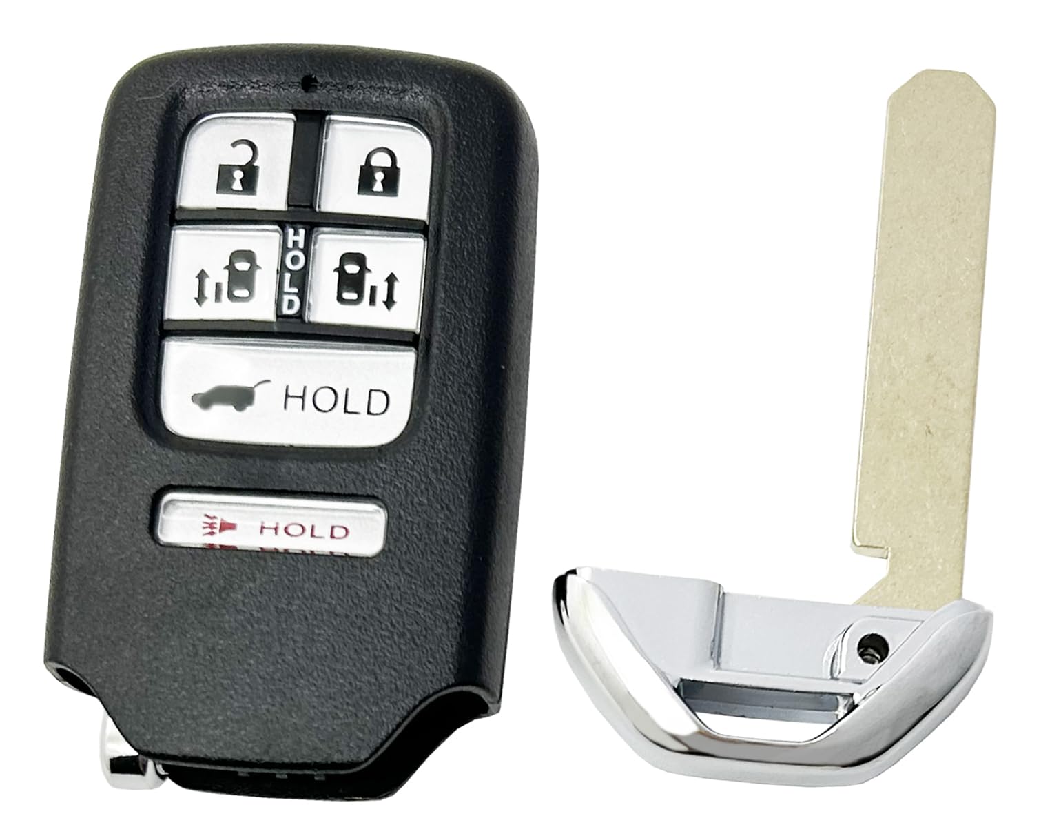 Horande Replacement Key Fob Cover Fit For 2014 2015 2016 2017 Honda Odyssey Keyless Entry Key Fob Shell