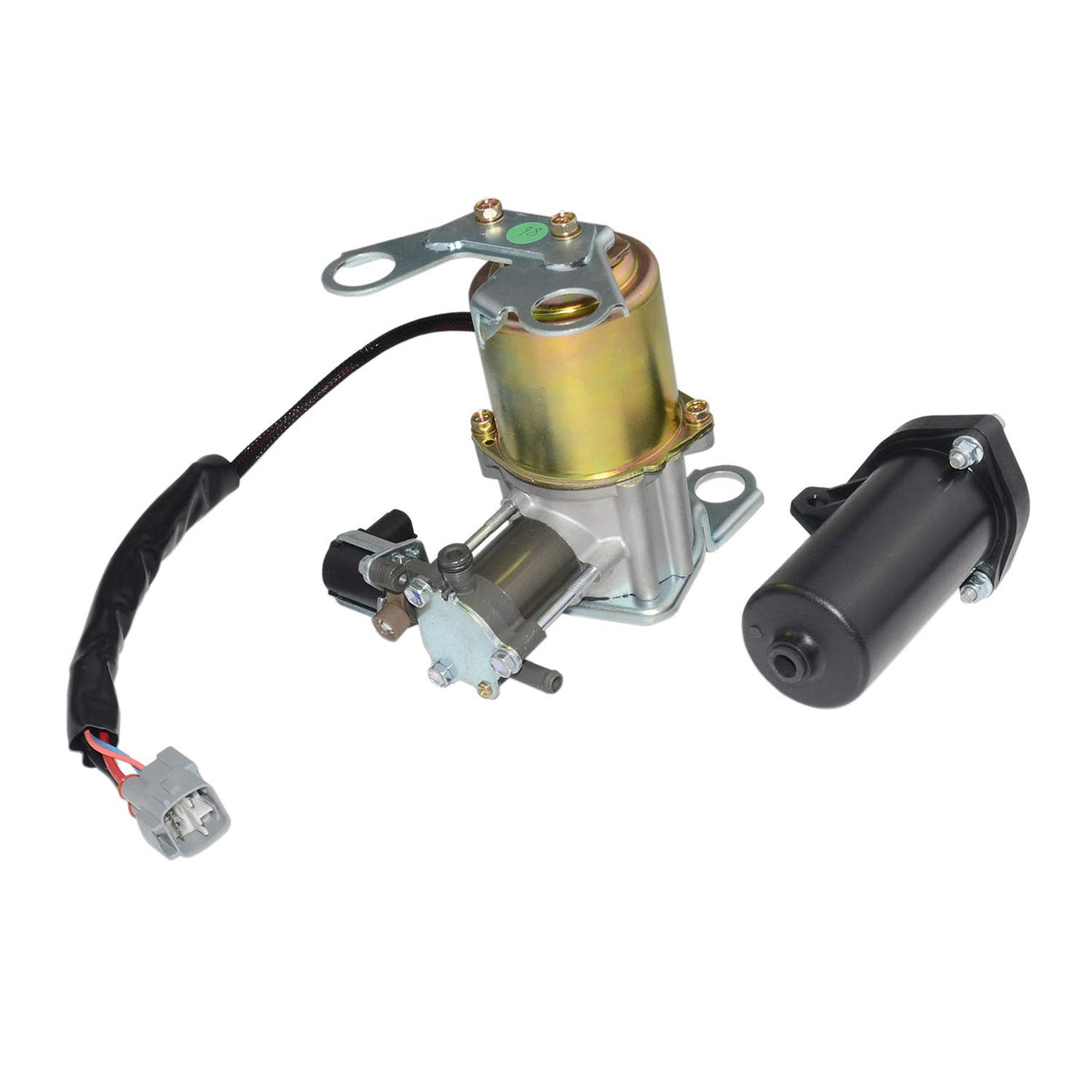 GELUOXI Air Suspension Compressor w/Dryer Replacement for 2003-2009 Lexus GX470 Toyota Land Cruiser Prado 4.7L Part# 4891060020,